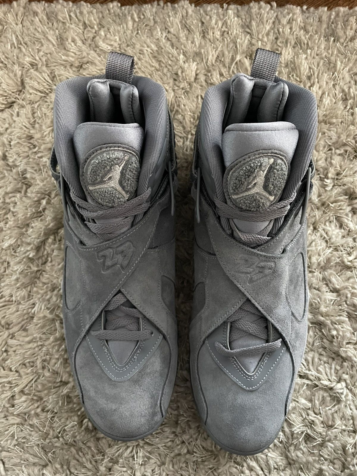 Jordan Brand Jordan 8 Cool Grey Size US 13 / EU 46 - 5 Thumbnail