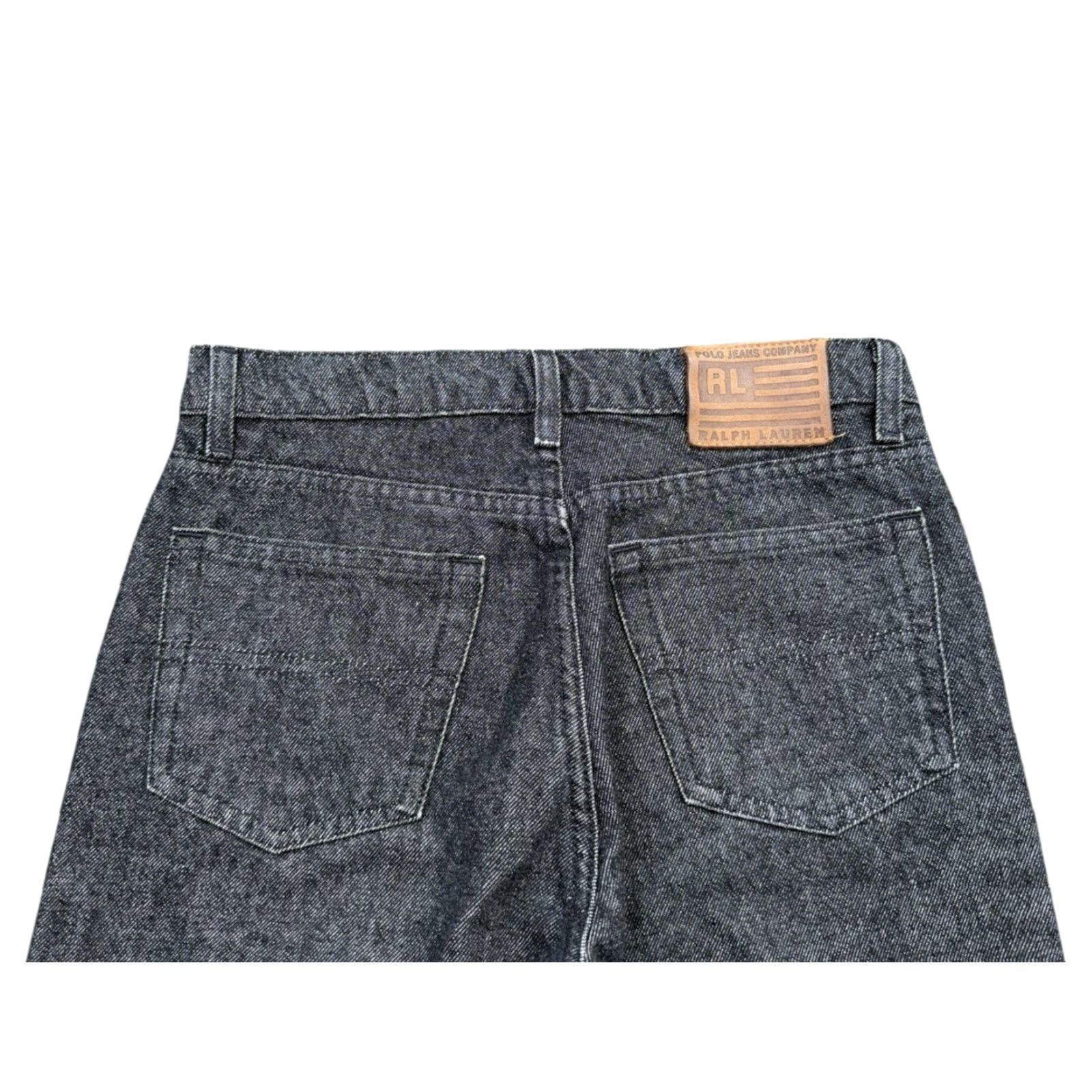 Ralph Lauren VINTAGE Polo Ralph Lauren Jeans Dark Gray Bootcut 67 6x31 Womens Sz 6 Womens Jeans Gray Polo Ralph Lauren Dark Jeans Bootcut 6x31 Women Size 28" / US 6 / IT 42 - 5 Thumbnail