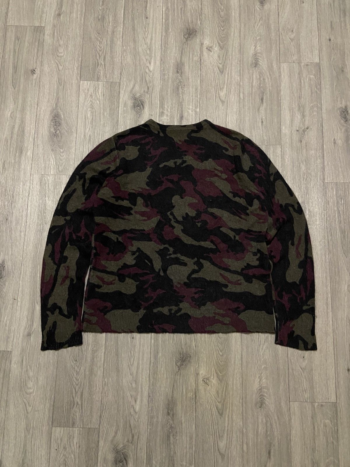 Zadig & Voltaire Zadig Voltaire V Neck Cashemere Camo Pullover Women’s Size M Size M / US 6-8 / IT 42-44 - 5 Thumbnail