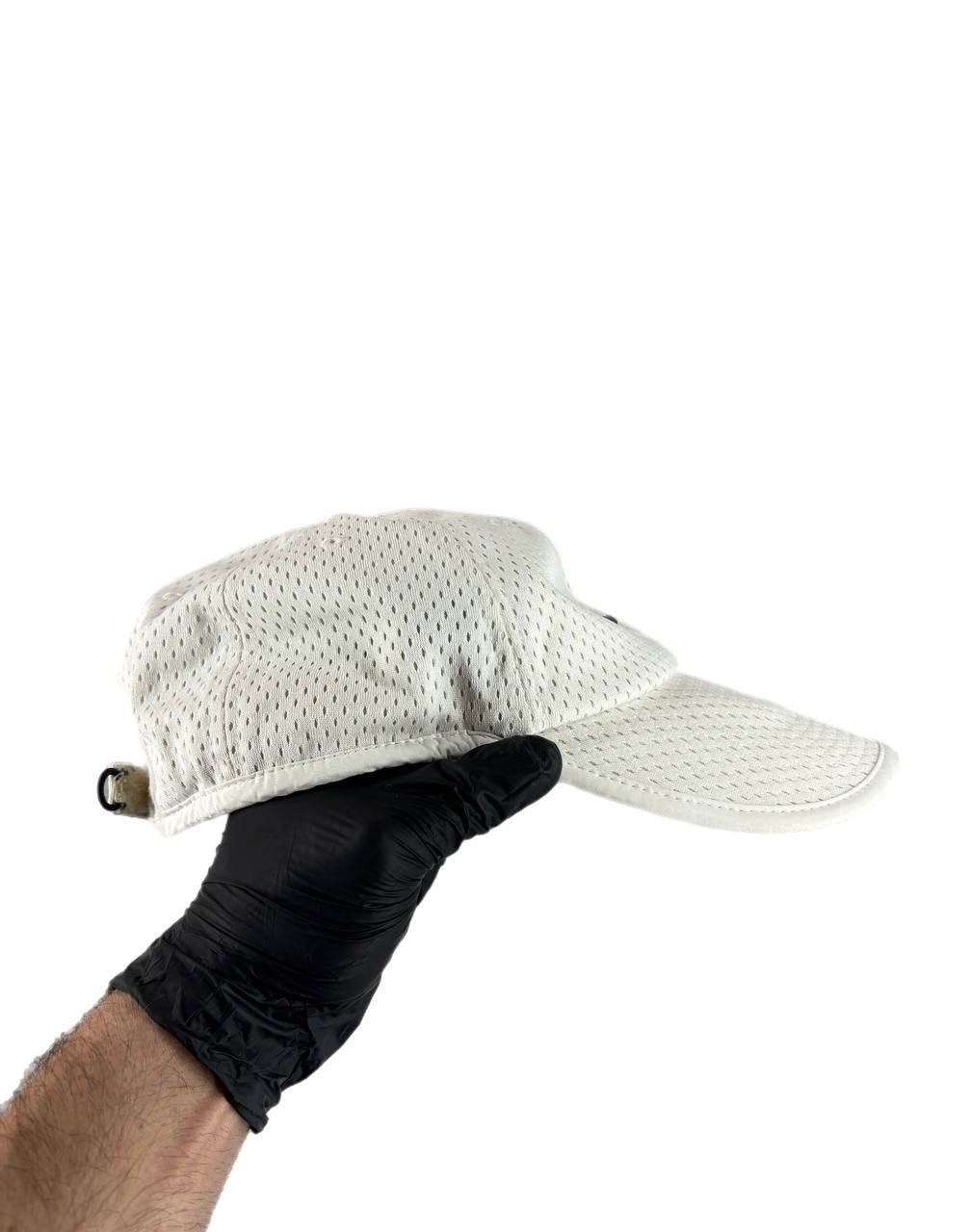 Nike Nike vintage swoosh emroidered logo mesh white cap Size ONE SIZE - 4 Thumbnail