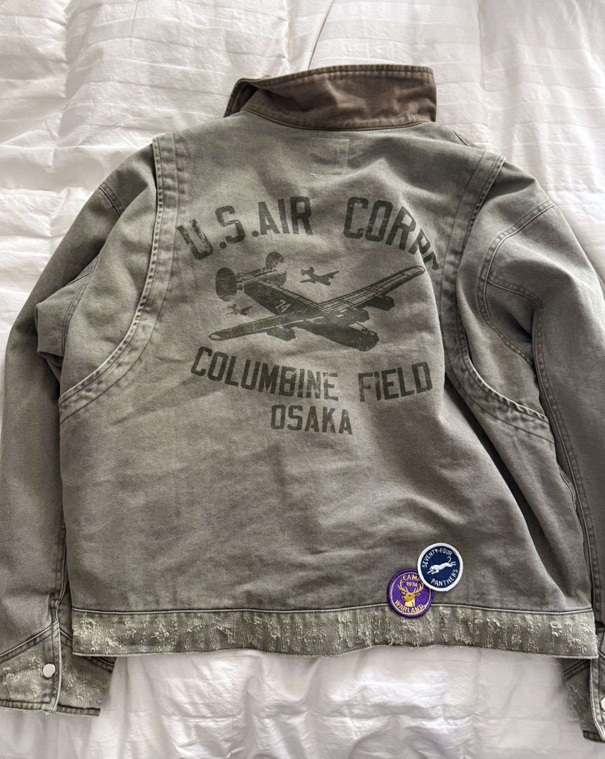 74 Is War Seventfouriswar Military Jacket Size US XL / EU 56 / 4 - 4 Thumbnail