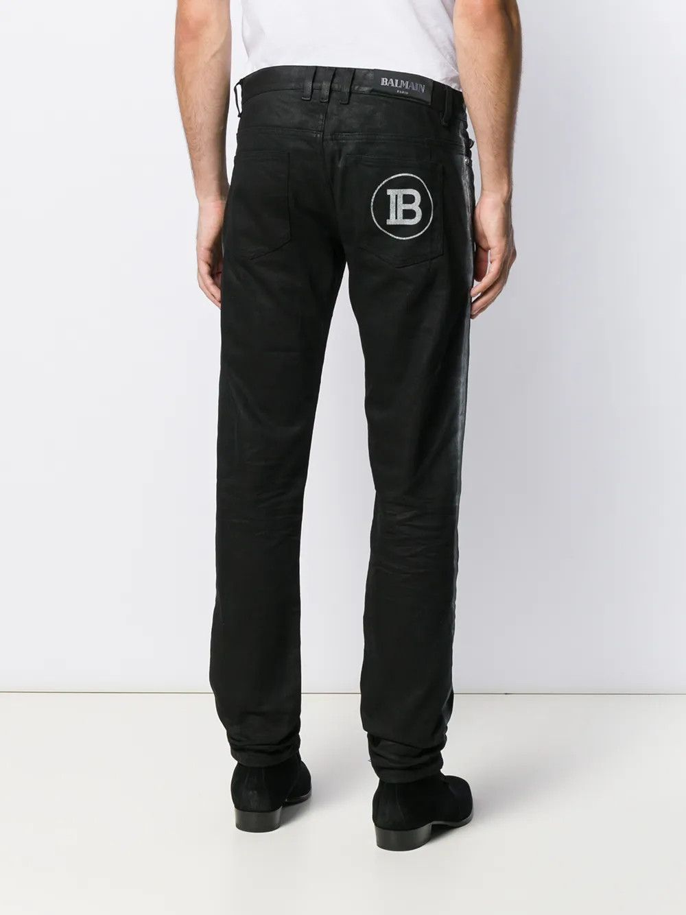 Balmain o1y0426 Denim Pant in Black Size US 31 - 3 Thumbnail