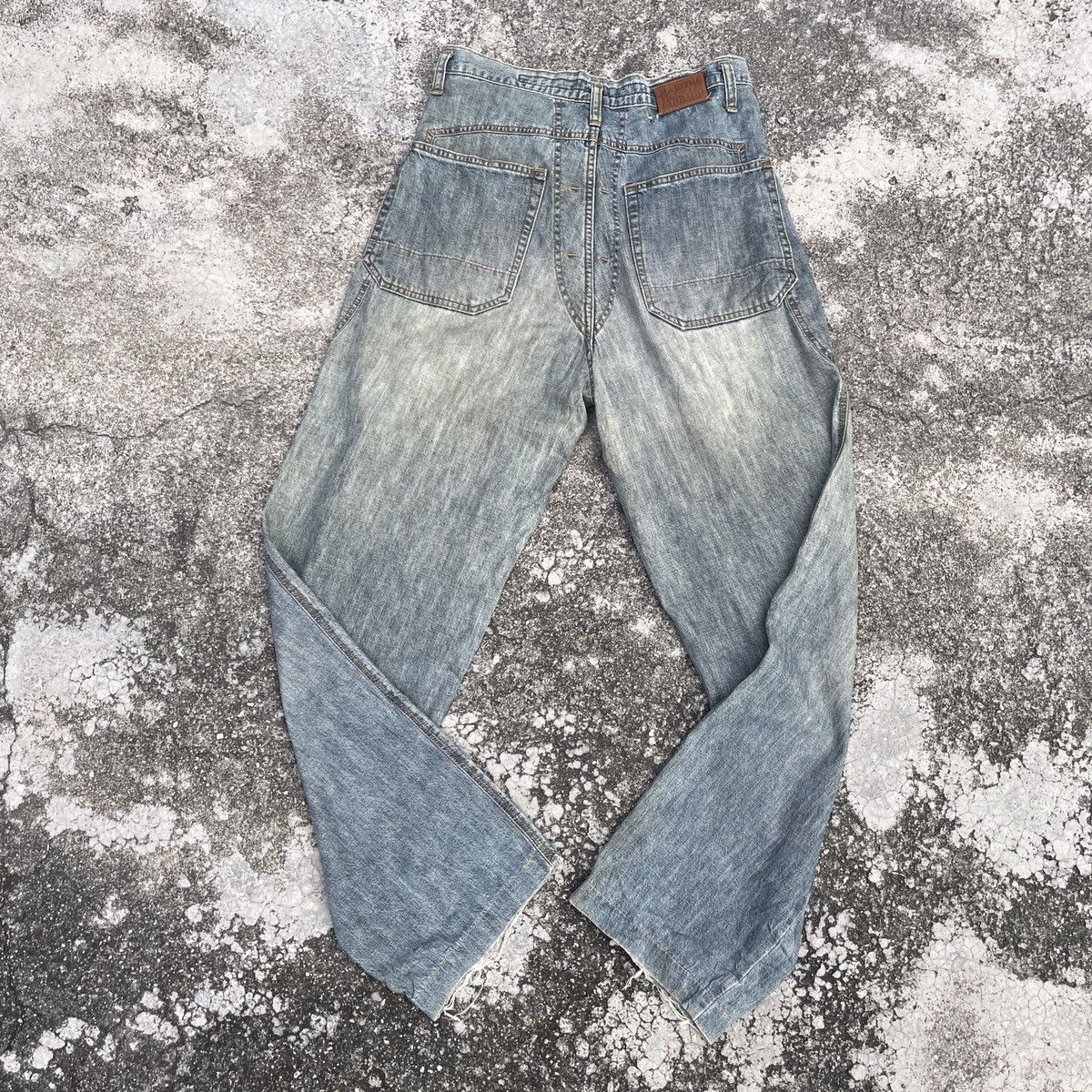 Marithe + Francois Girbaud Vintage Marithe Francois Girboud Distressed Denim Size US 30 / EU 46 - 7 Thumbnail