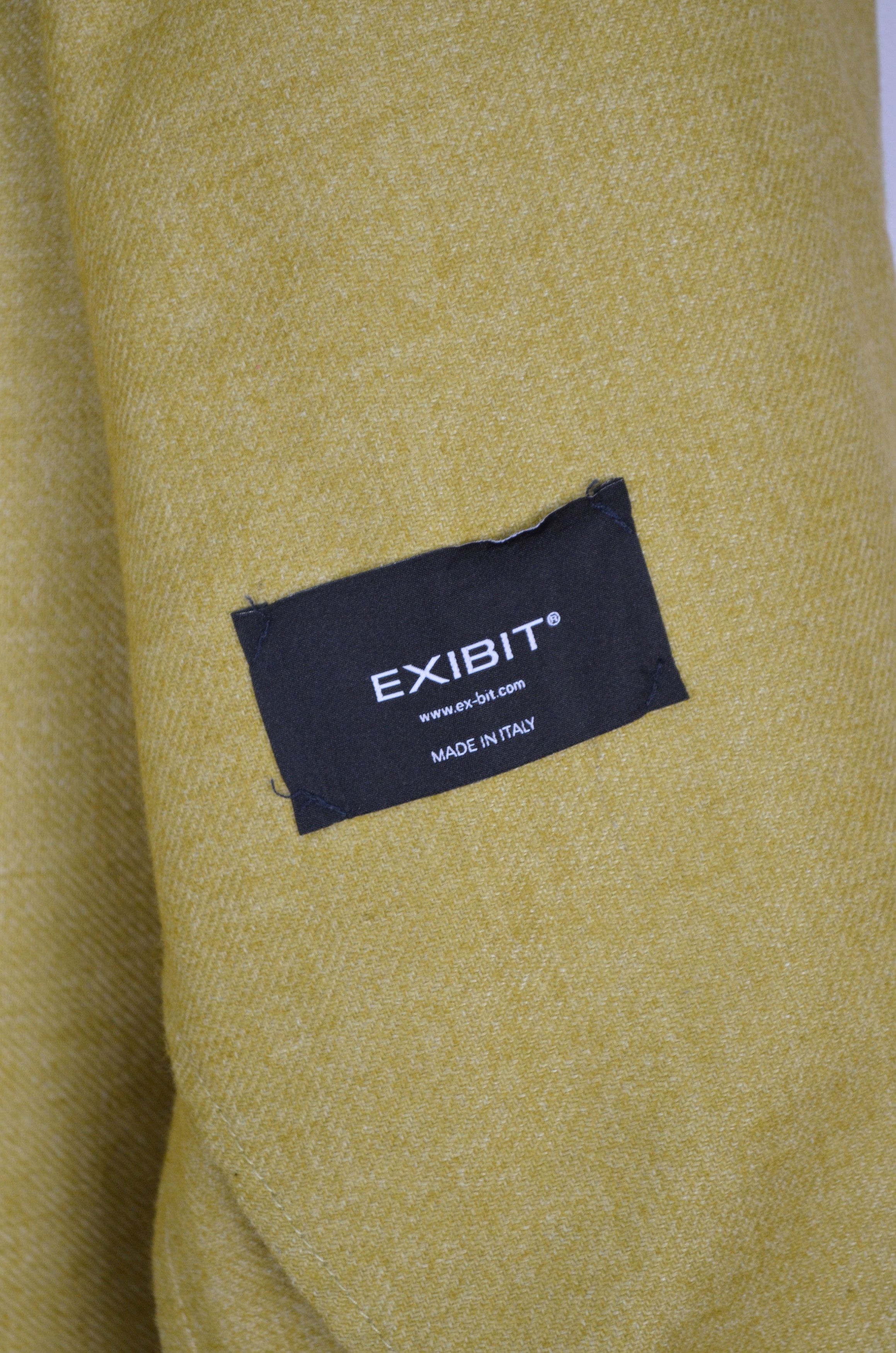 Designer Exibit La Sartoria Wool Polyester Blend Blazer Size US44 Size 44R - 10 Thumbnail