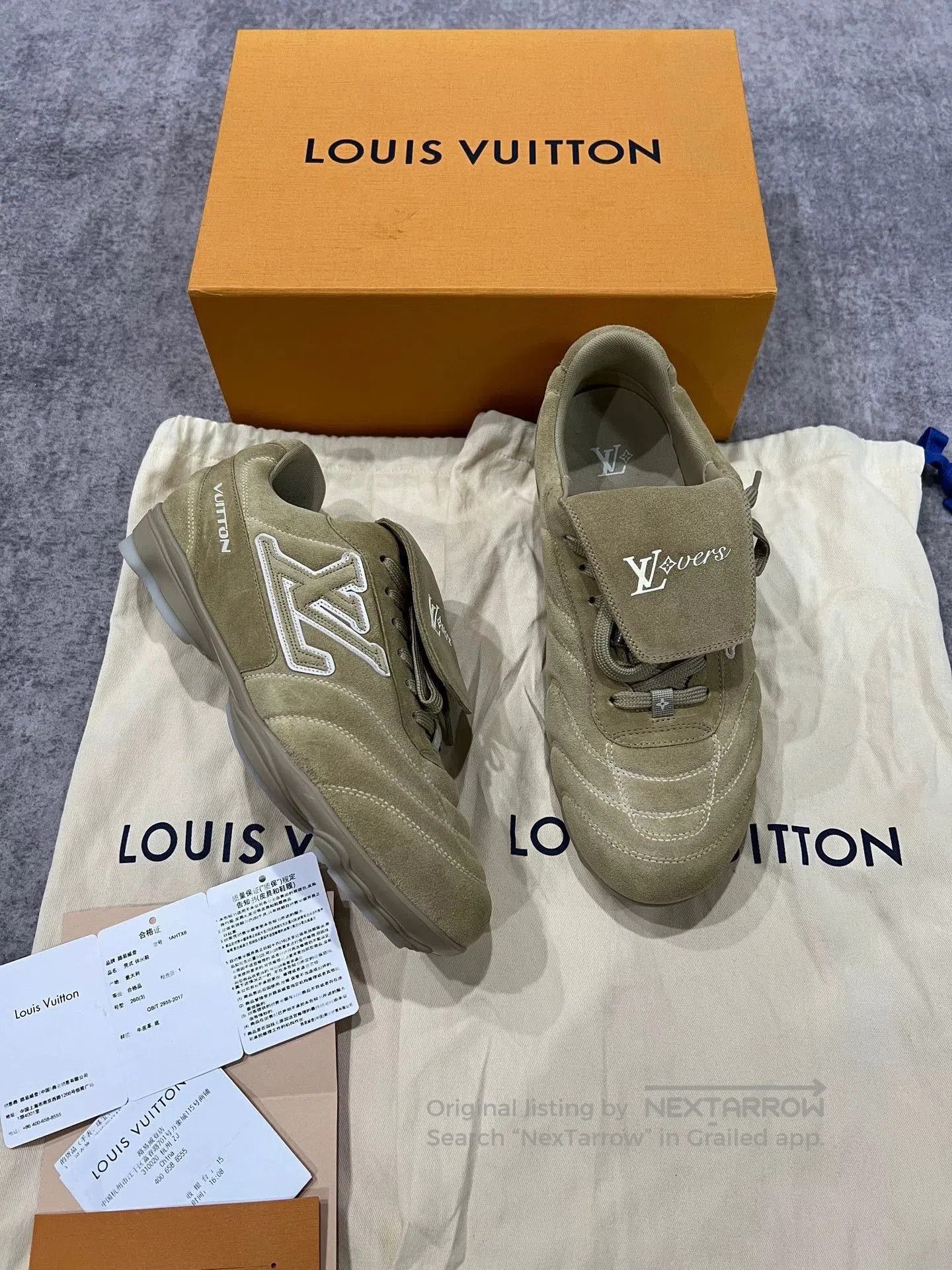 Louis Vuitton LV Suede Football Shoes. Size US 7 / EU 40 - 2 Thumbnail