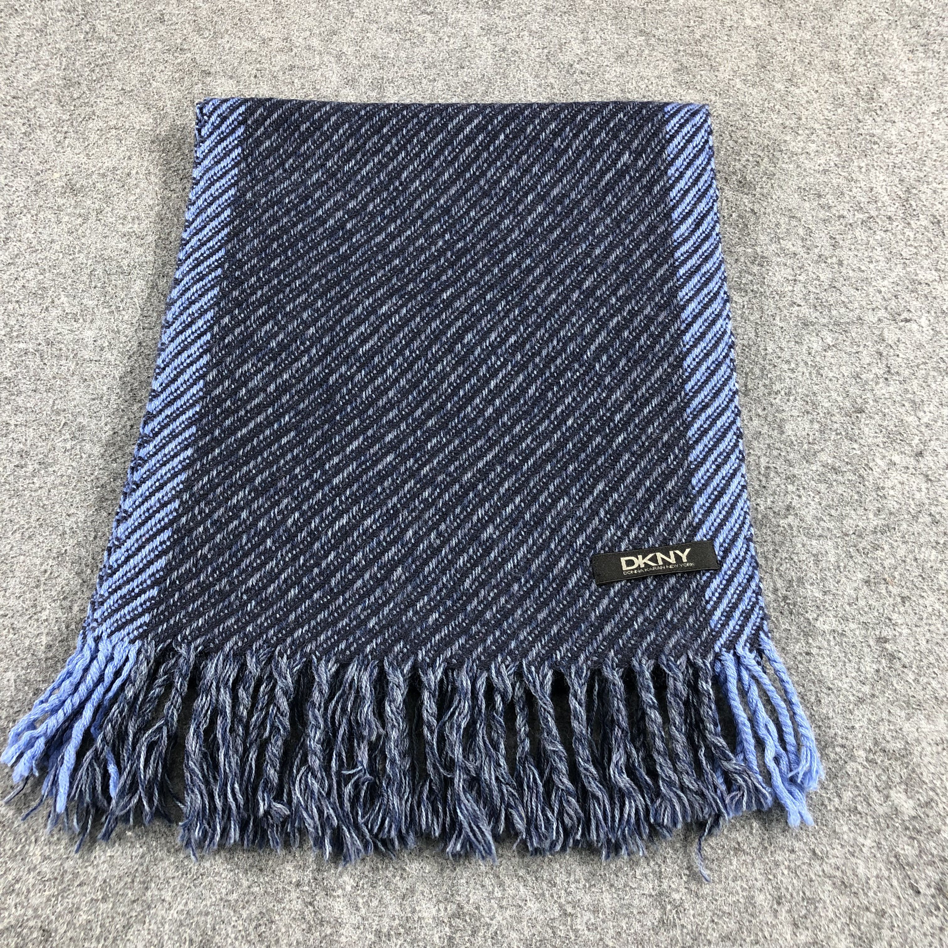 DKNY DKNY Wool Scarf Muffler V827 Size ONE SIZE - 1 Thumbnail