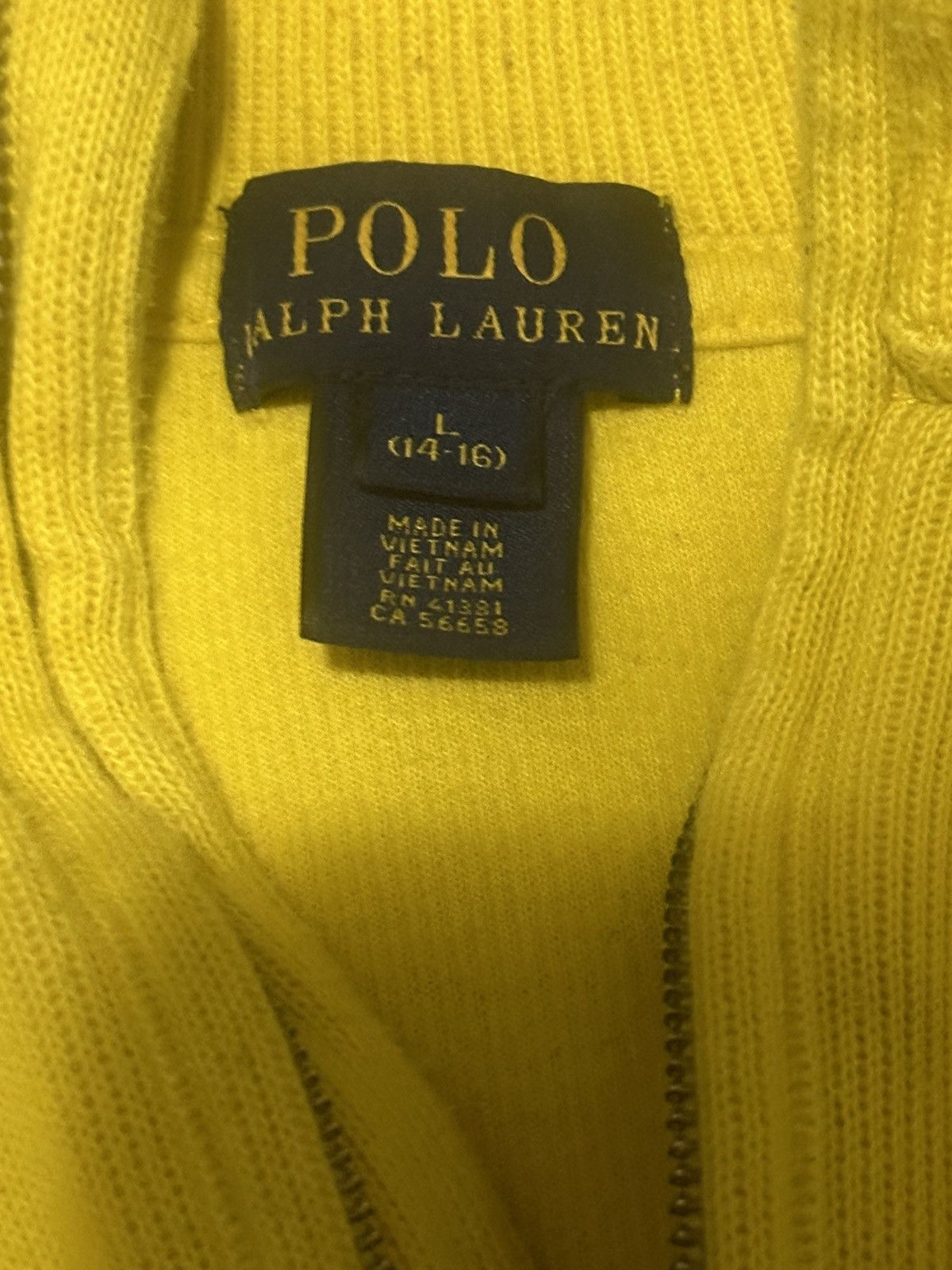 Polo Ralph Lauren × Vintage Polo half zip Size US M / EU 48-50 / 2 - 2 Thumbnail