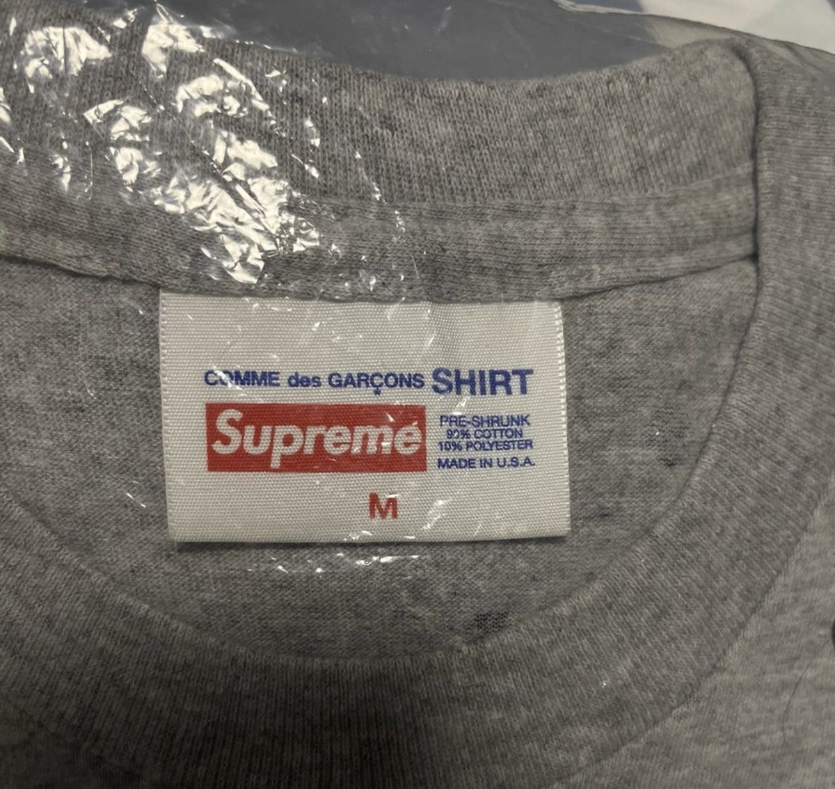 Comme des Garcons Supreme cdg box logo tee polka dot T-shirt Size US M / EU 48-50 / 2 - 3 Thumbnail