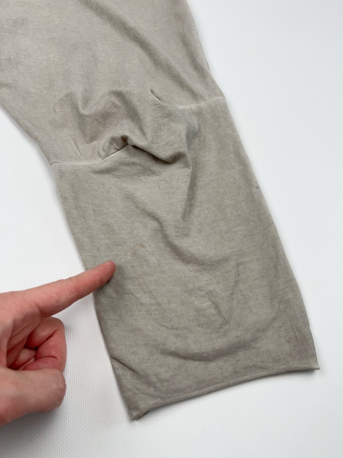 Rundholz Rundholz Stone Washed Grey Trousers Crotch Pants Wide Drop Size 26" / US 2 / IT 38 - 15 Thumbnail