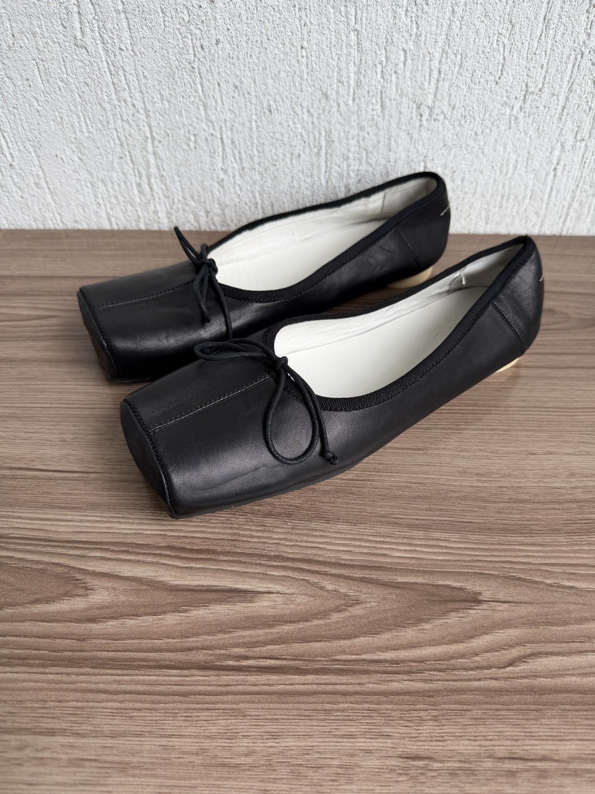 Maison Margiela Mm6 square toe ballet flat Size US 10 / IT 40 - 1 Thumbnail