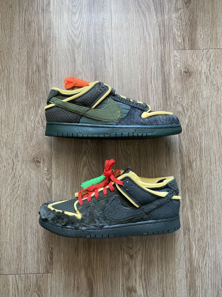 Nike x Cactus Plant CPFM Swamp Sponge Dunk Sequoia