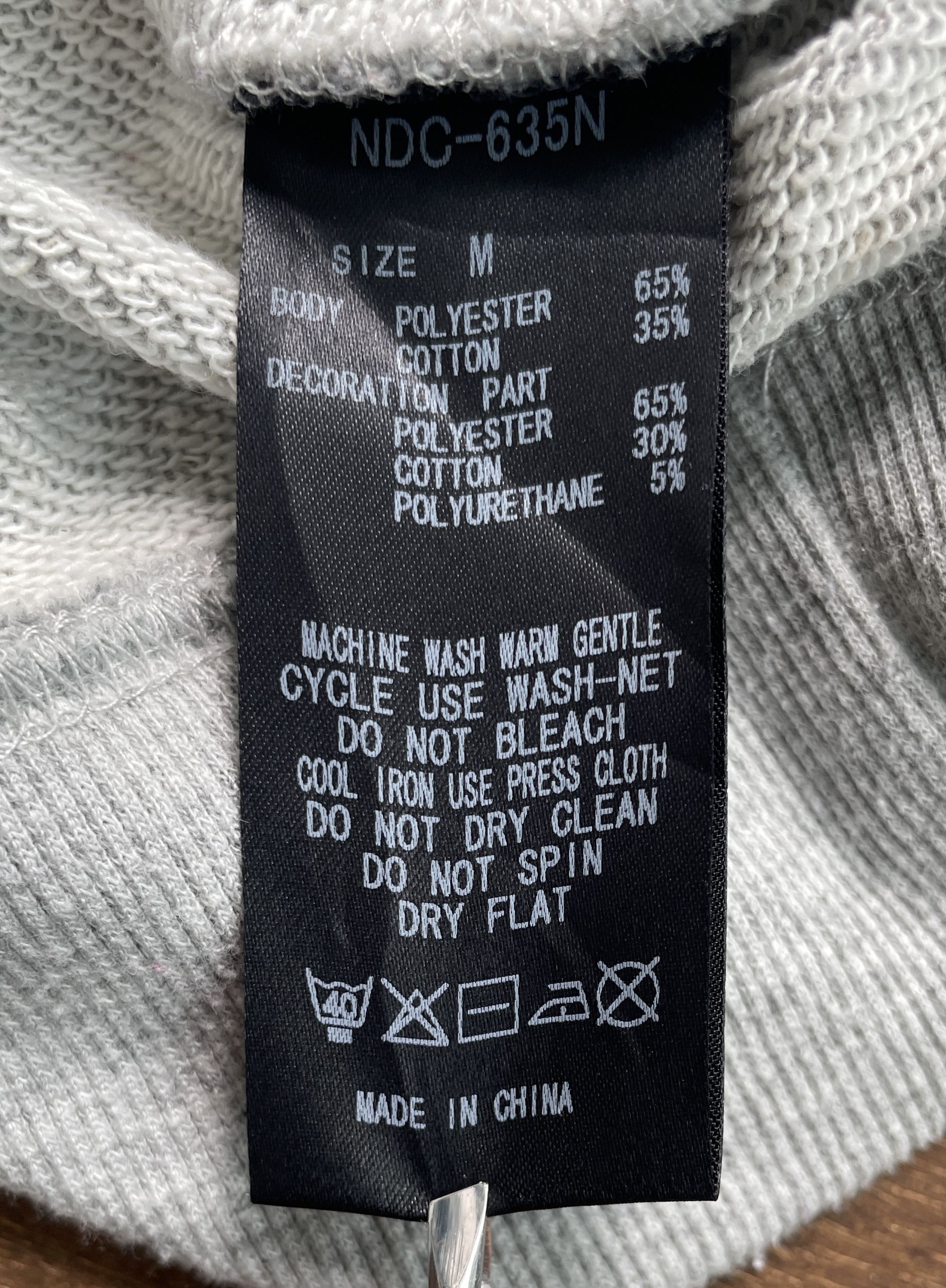 Number (N)ine Number (N)ine Sleeve Logo Sweatshirts Size US M / EU 48-50 / 2 - 10 Thumbnail