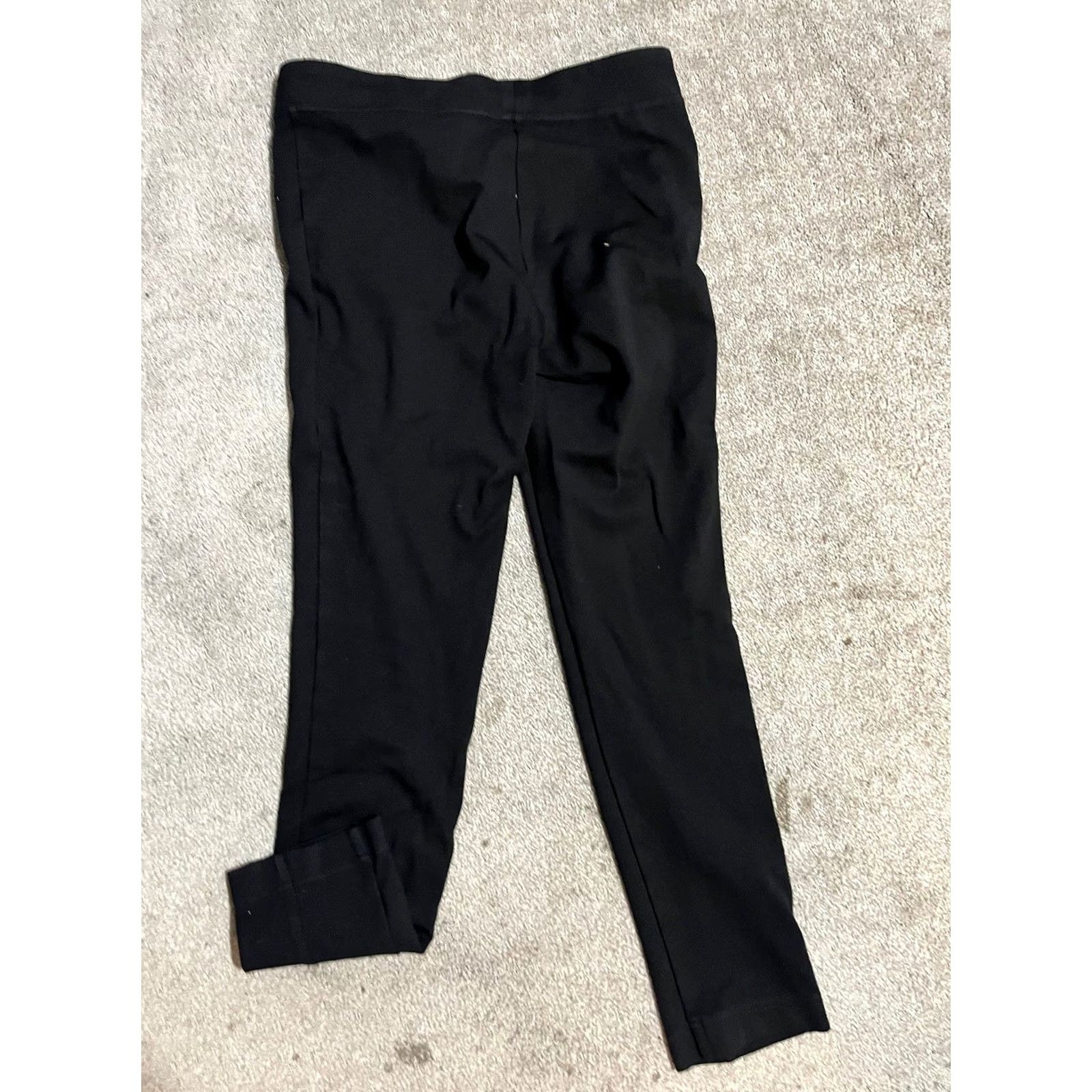Calvin Klein CALVIN KLEIN Womens Leggings Pull On Skinny Pants Black Sz-S Small Size 30" / US 8 / IT 44 - 3 Thumbnail