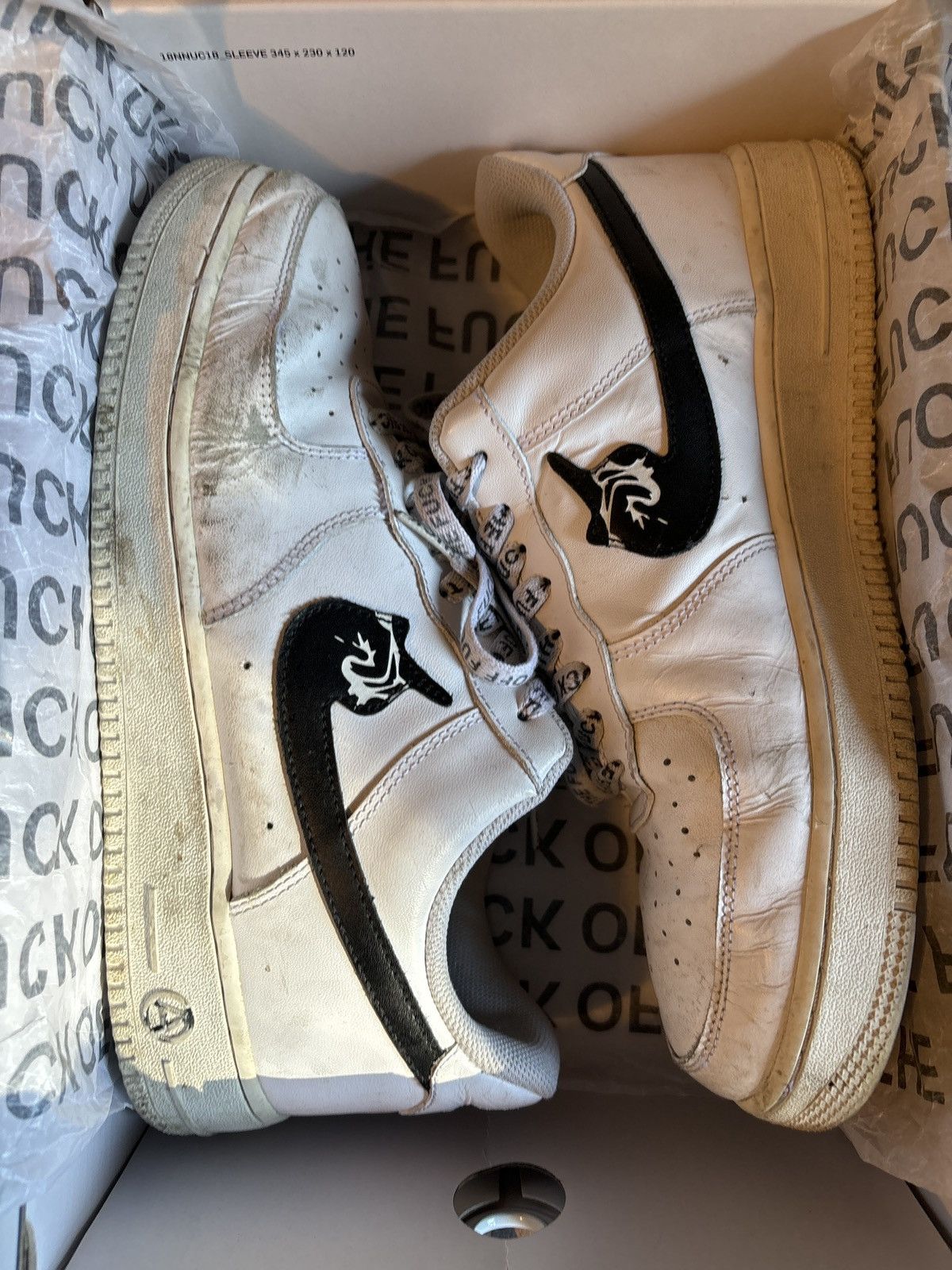ineverheardofyou F*ck off AF1 Size US 11 / EU 44 - 1 Thumbnail