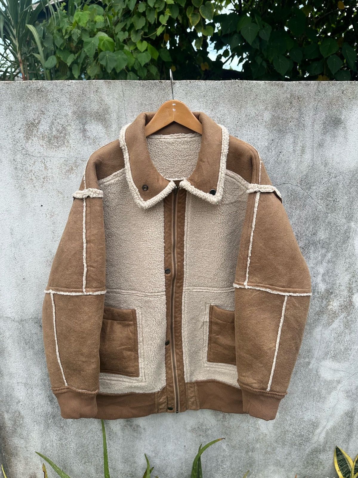 Japanese Brand Freak’s store shearling Reversible jacket Size US L / EU 52-54 / 3 - 4 Thumbnail