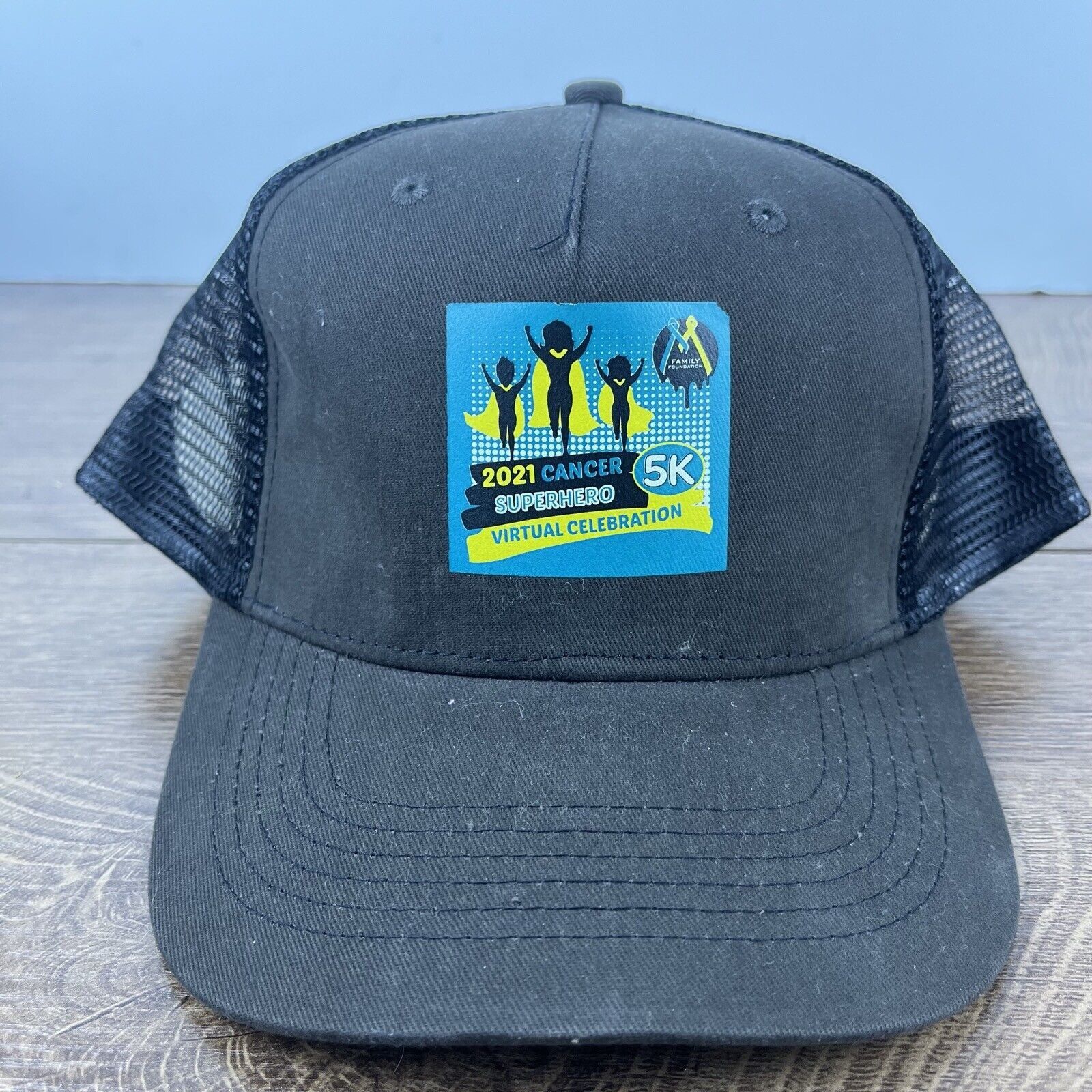Other 2021 Cancer Superhero 5K Hat Snapback Hat Gray Adjustable Ha Size ONE SIZE - 1 Thumbnail