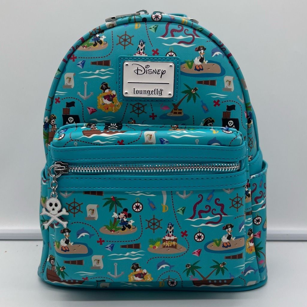 Disney X Loungefly Pirate Mickey and Friends Mini Backpack N