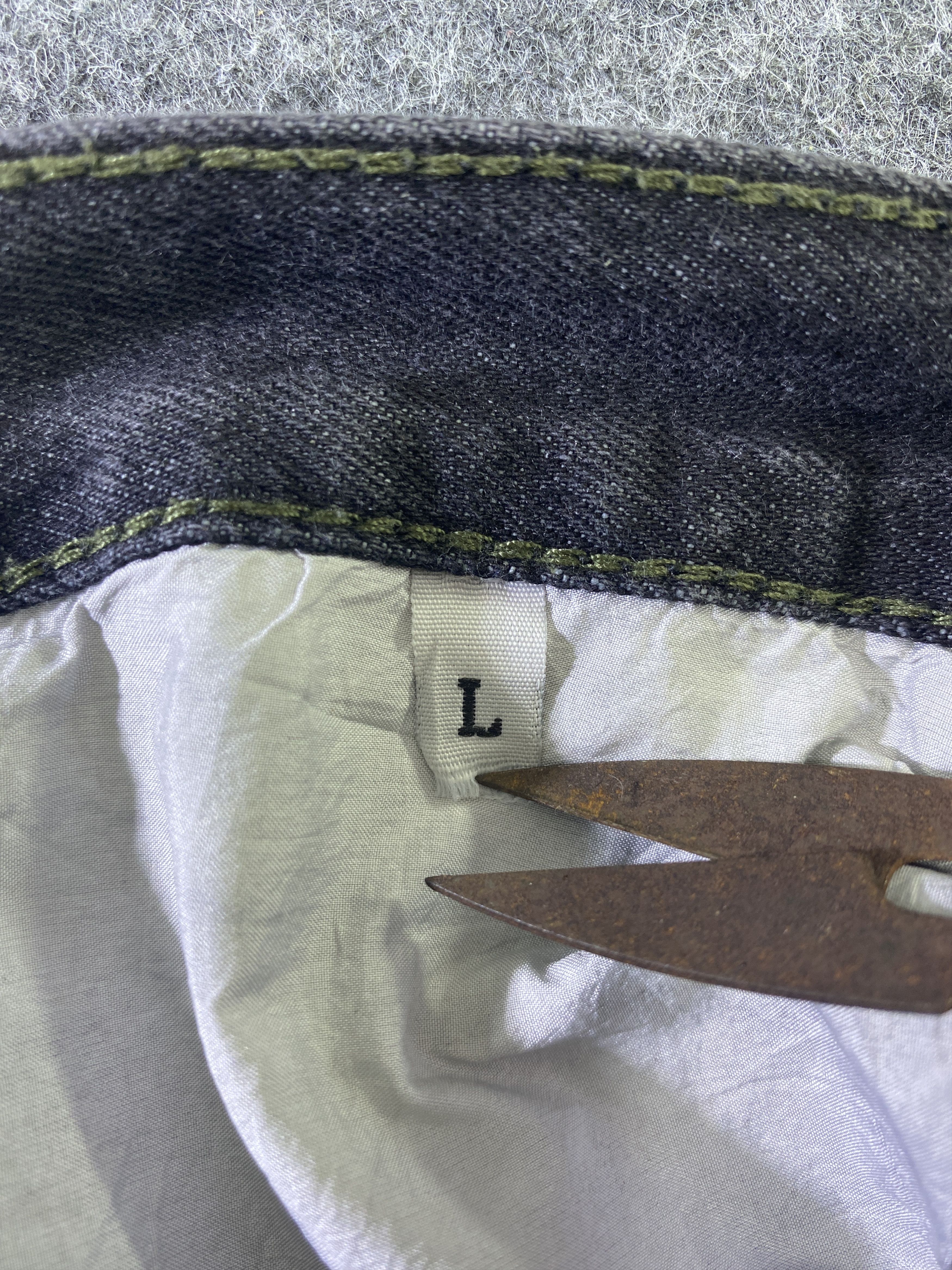 Japanese Brand Japanese Brand Baggy Distressed Black Pants -J948 Size US 28 / EU 44 - 8 Thumbnail