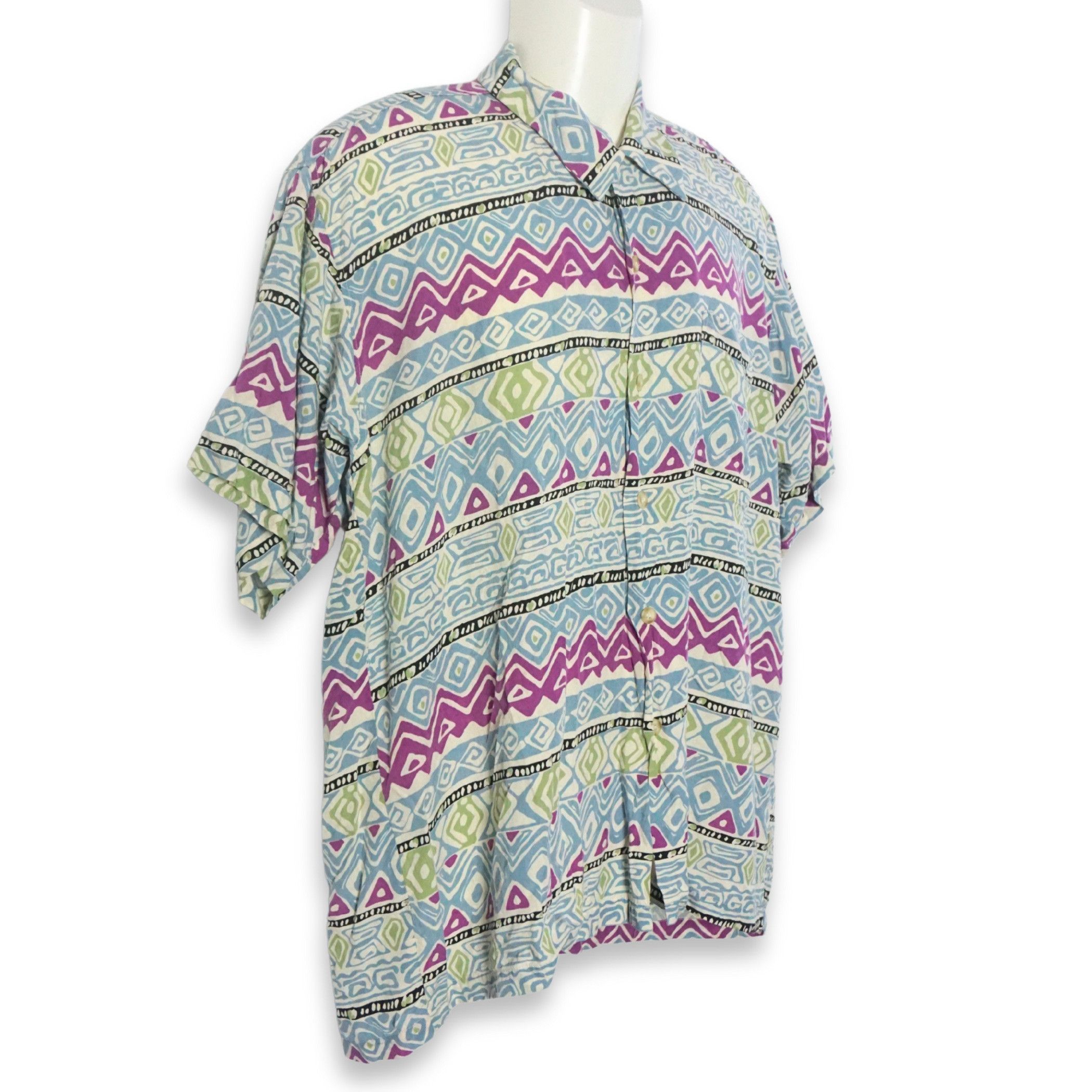 Japanese Brand × Native CANDY ISTNAF Hawaiian Boho Casual Short Sleeves Shirt Size US L / EU 52-54 / 3 - 4 Thumbnail