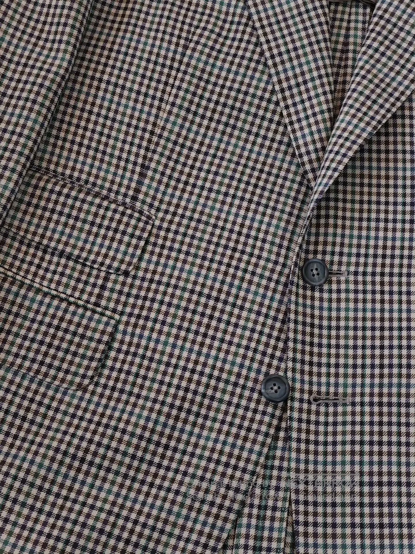 Ermenegildo Zegna Dunhill Italian Wool Plaid Blazer. Size US M / EU 48-50 / 2 - 6 Thumbnail