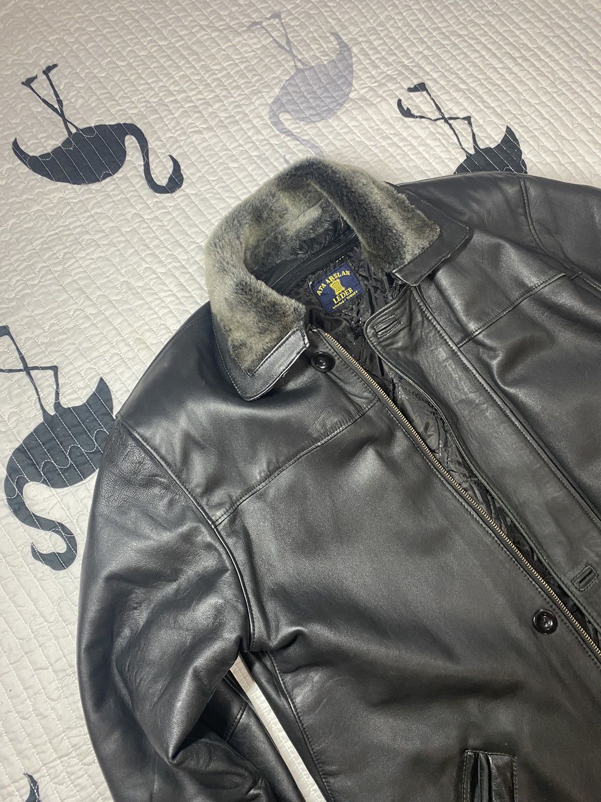 14th Addiction Leather Fur 14TH Addiction Coat Jacket vest avant garde Size US L / EU 52-54 / 3 - 17 Thumbnail