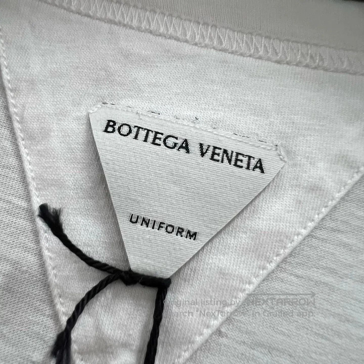 Bottega Veneta Bottega Veneta White Round Neck Tee. Size XS / US 0-2 / IT 36-38 - 2 Thumbnail