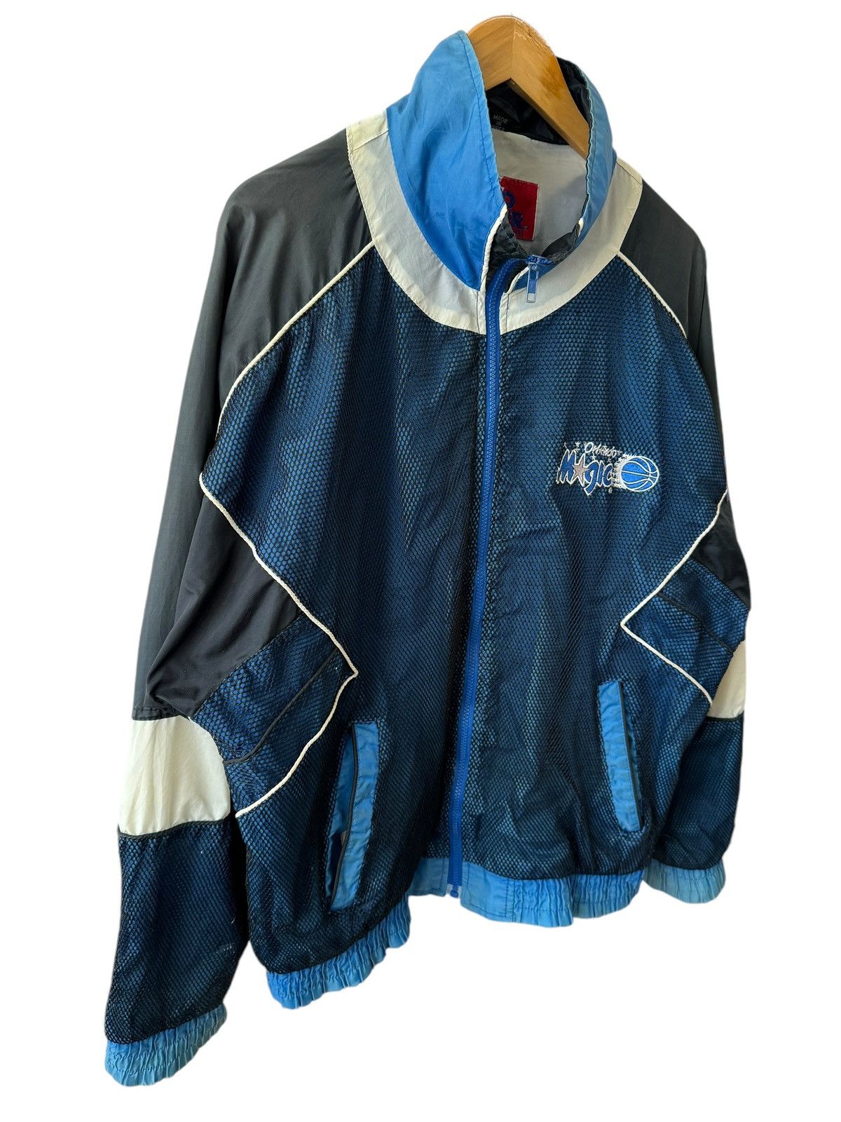 NBA Vintage 90s Starter Magic Orlando Light Jacket Size US XL / EU 56 / 4 - 4 Thumbnail