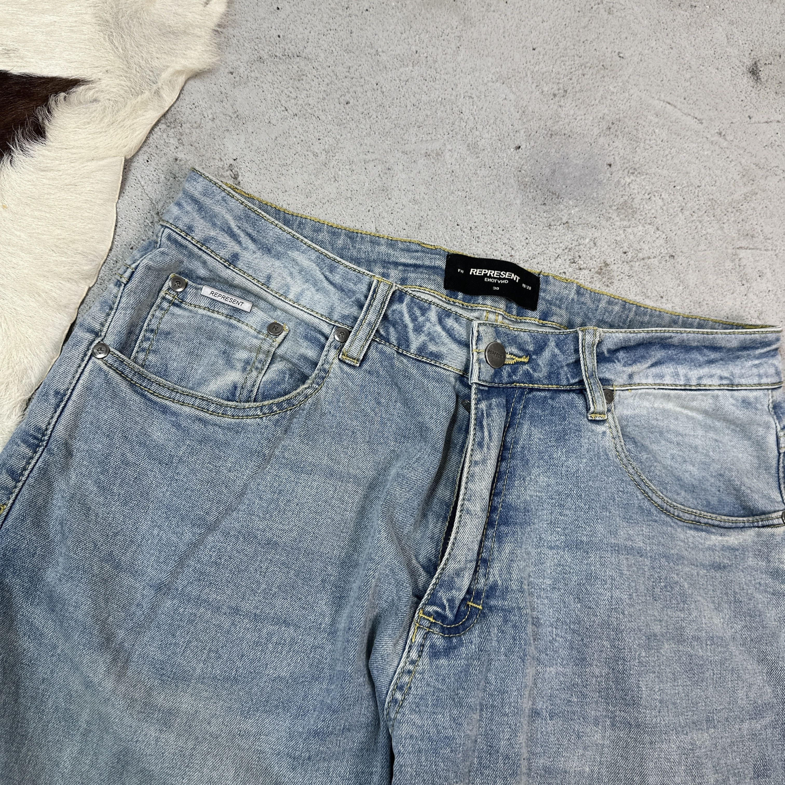 Represent Clo. × Vintage Represent Jeans Size US 30 / EU 46 - 2 Thumbnail