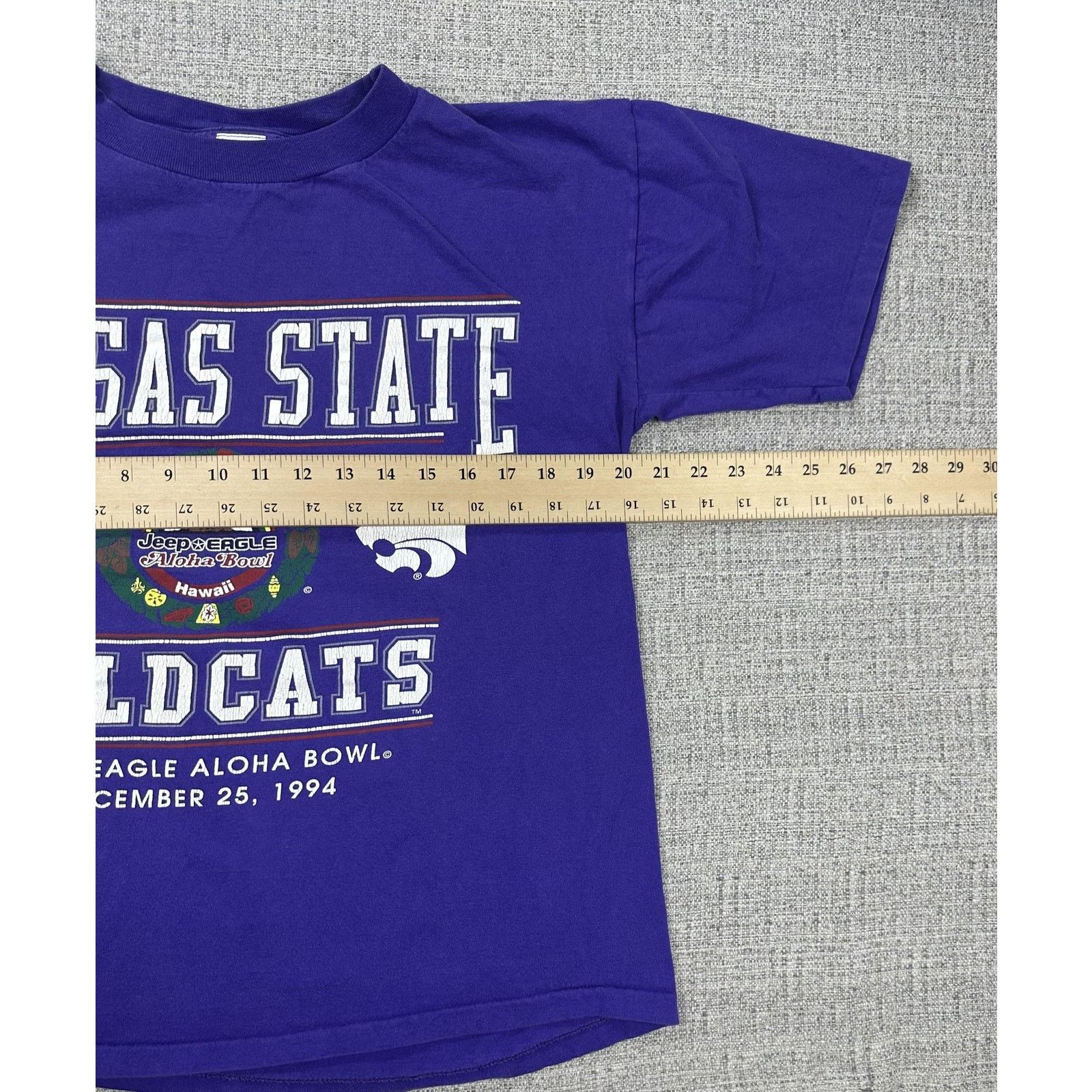 Other Kansas State Wildcats Shirt Sz M Aloha Bowl 1994 Made USA 90 Size US M / EU 48-50 / 2 - 3 Thumbnail