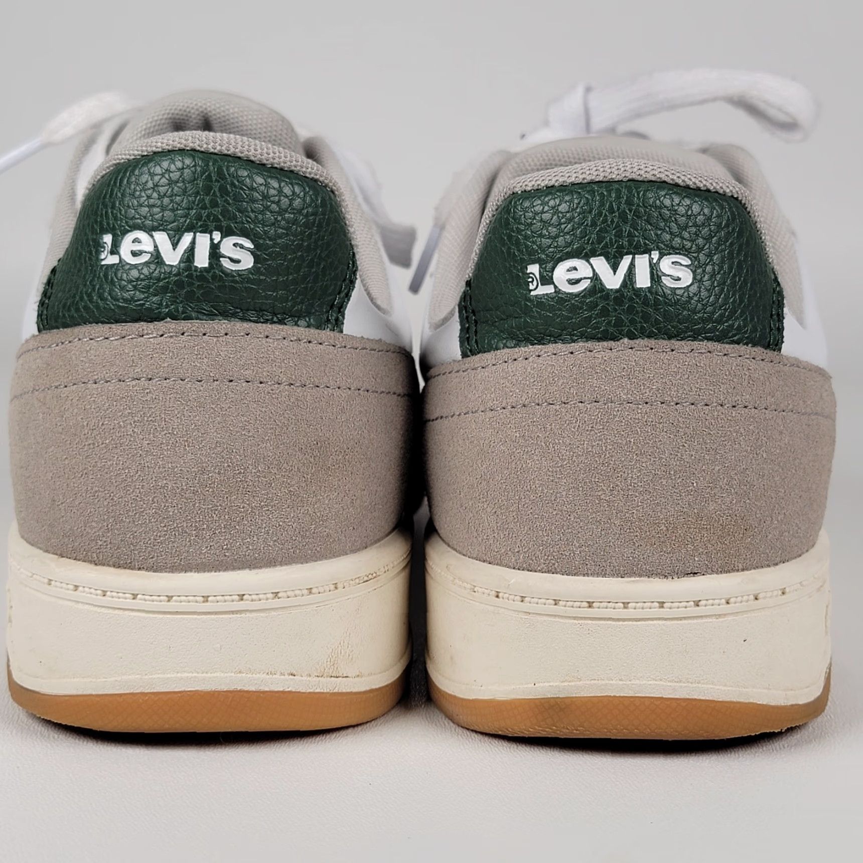 Vintage LEVIS Drive Low Athletic Trainers Sneakers Men SH9 MOES White/Cappuccino Size 9M Size US 8 / EU 41 - 5 Thumbnail
