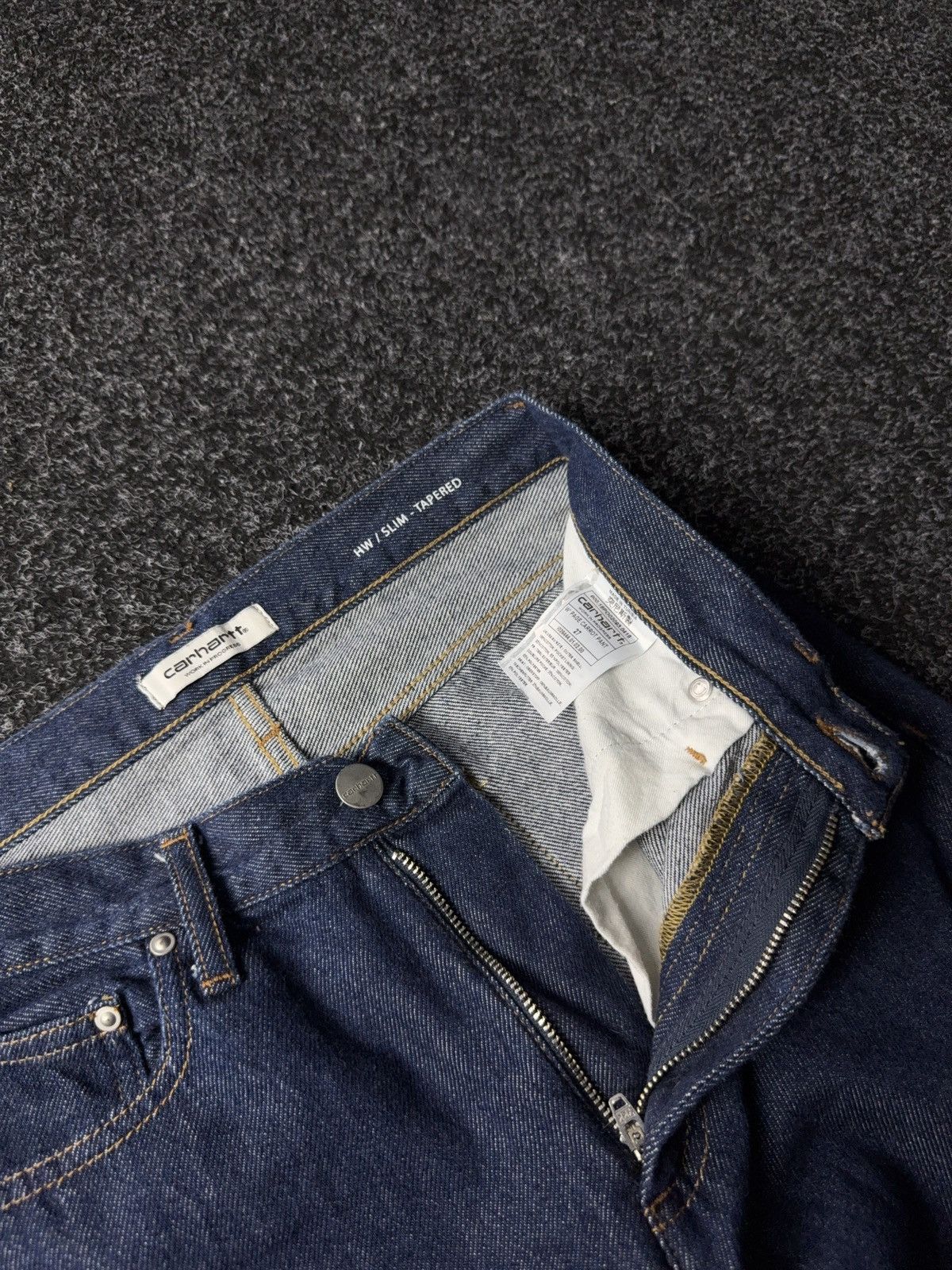 Carhartt Vintage 00s style Y2K Carhartt Women’s denim pants jeans Size 27" / US 4 / IT 40 - 5 Thumbnail