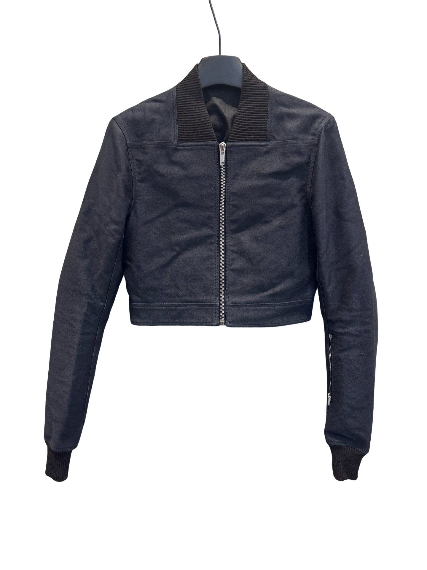 Rick Owens Rick Owens Black Bomber Jacket Size M Size US M / EU 48-50 / 2 - 1 Thumbnail