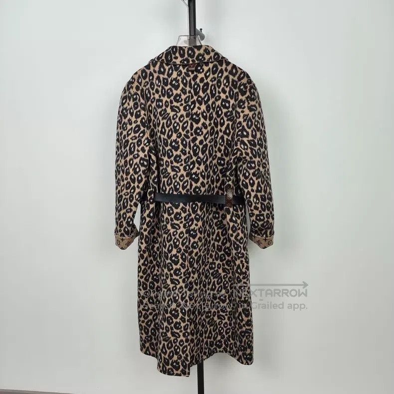 Louis Vuitton Louis Vuitton Leopard-print woolen coat Size XS / US 0-2 / IT 36-38 - 2 Thumbnail