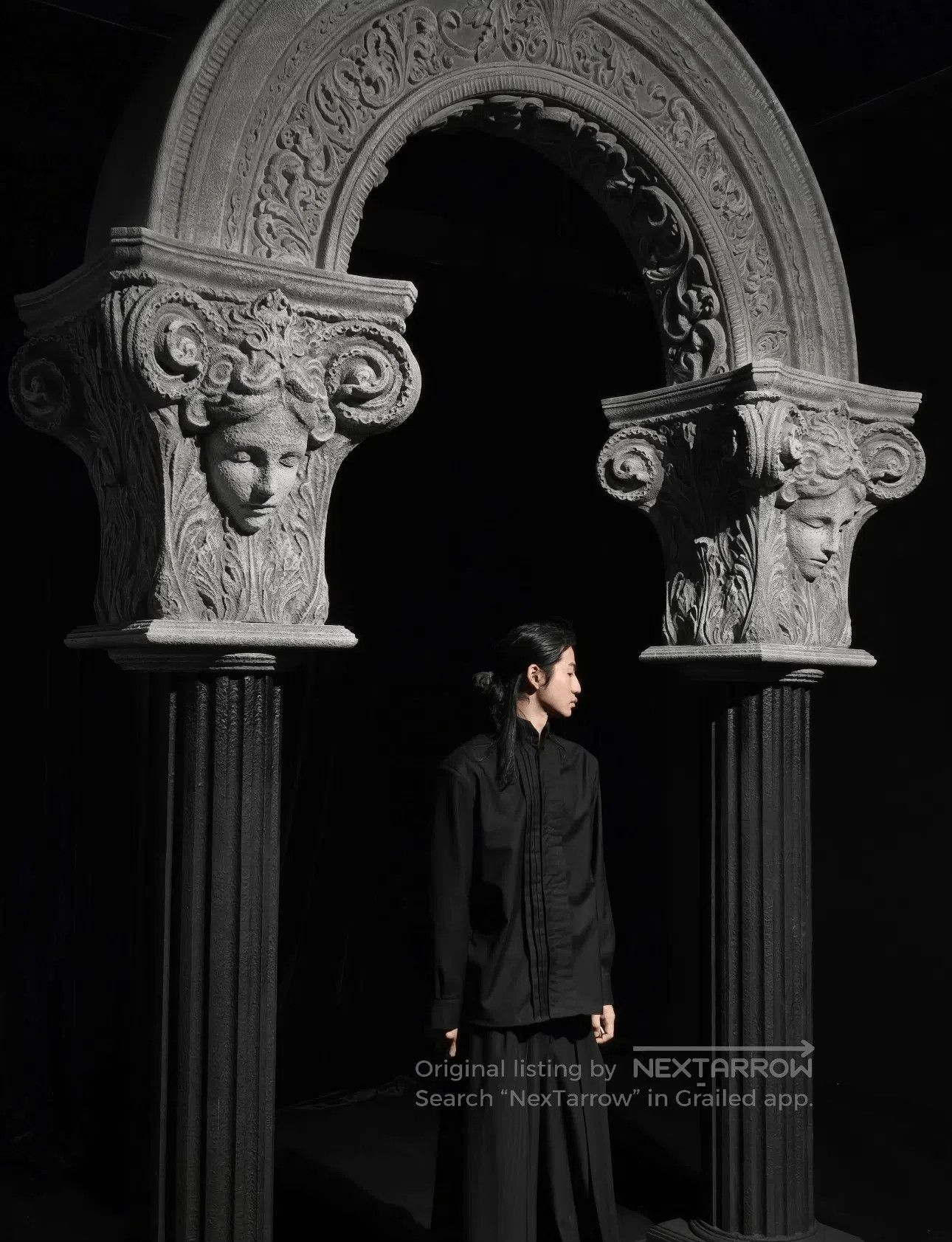 Saint Laurent Paris Saint Laurent Black Warrior Shirt. Size US XS / EU 42 / 0 - 7 Thumbnail