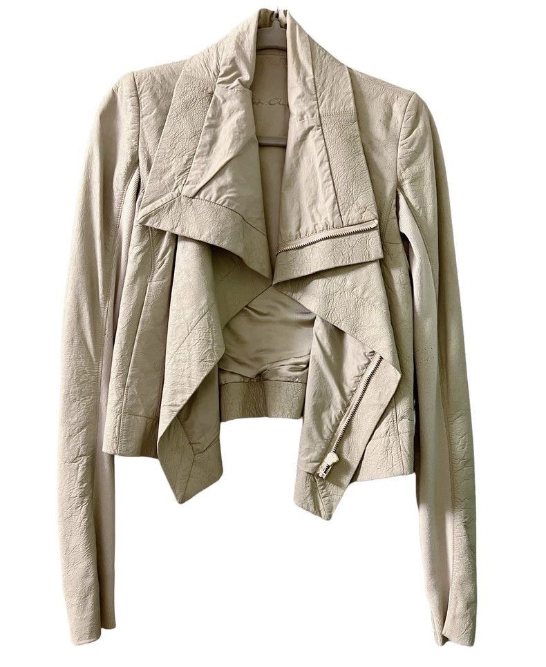 Rick Owens Rick Owens Leather Jacket in Nearly New Condition-2506 Size US S / EU 44-46 / 1 - 1 Thumbnail
