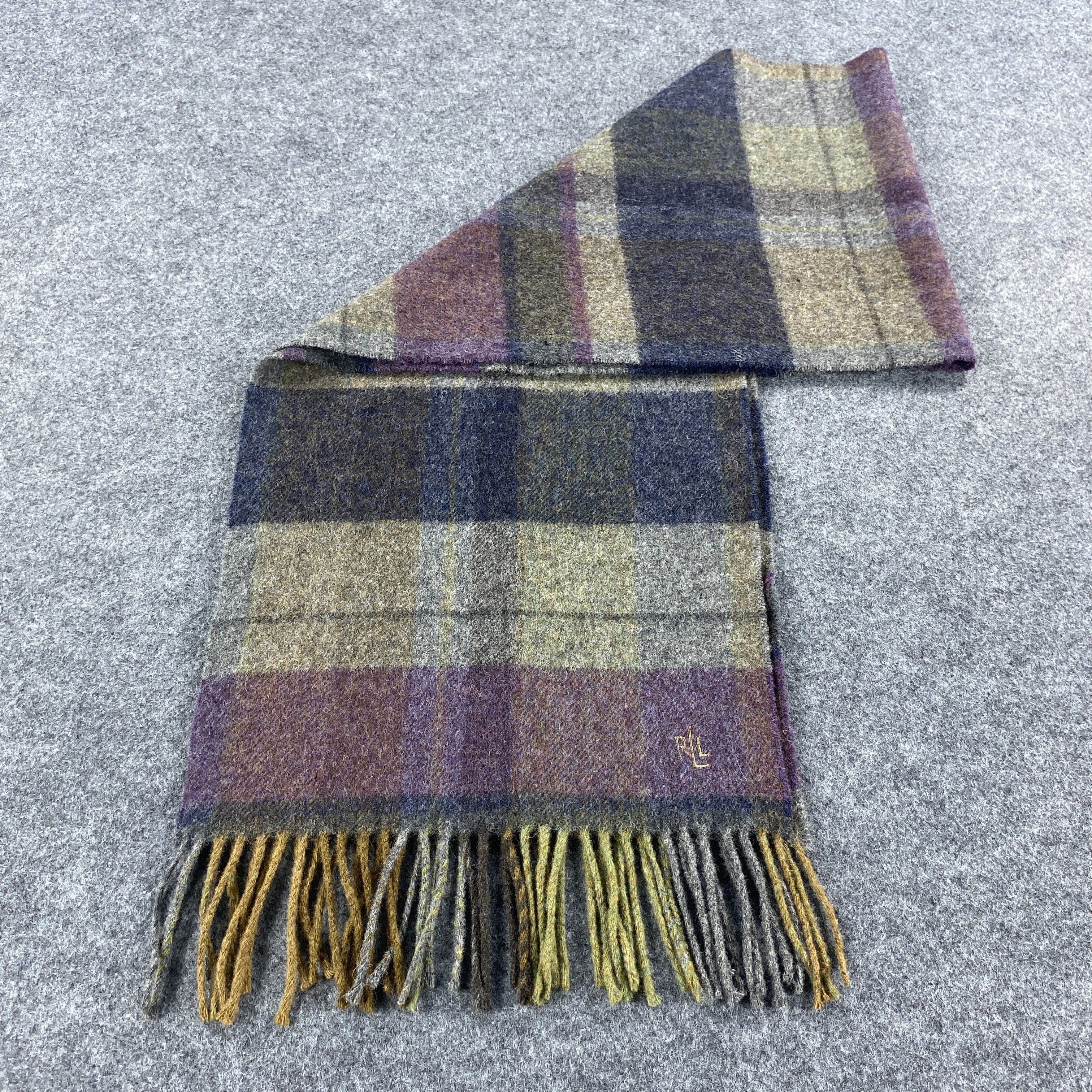 Lauren Ralph Lauren × Vintage GF10461 Lauren Ralph Lauren Scarf Neck Wear Muffler Size ONE SIZE - 7 Thumbnail
