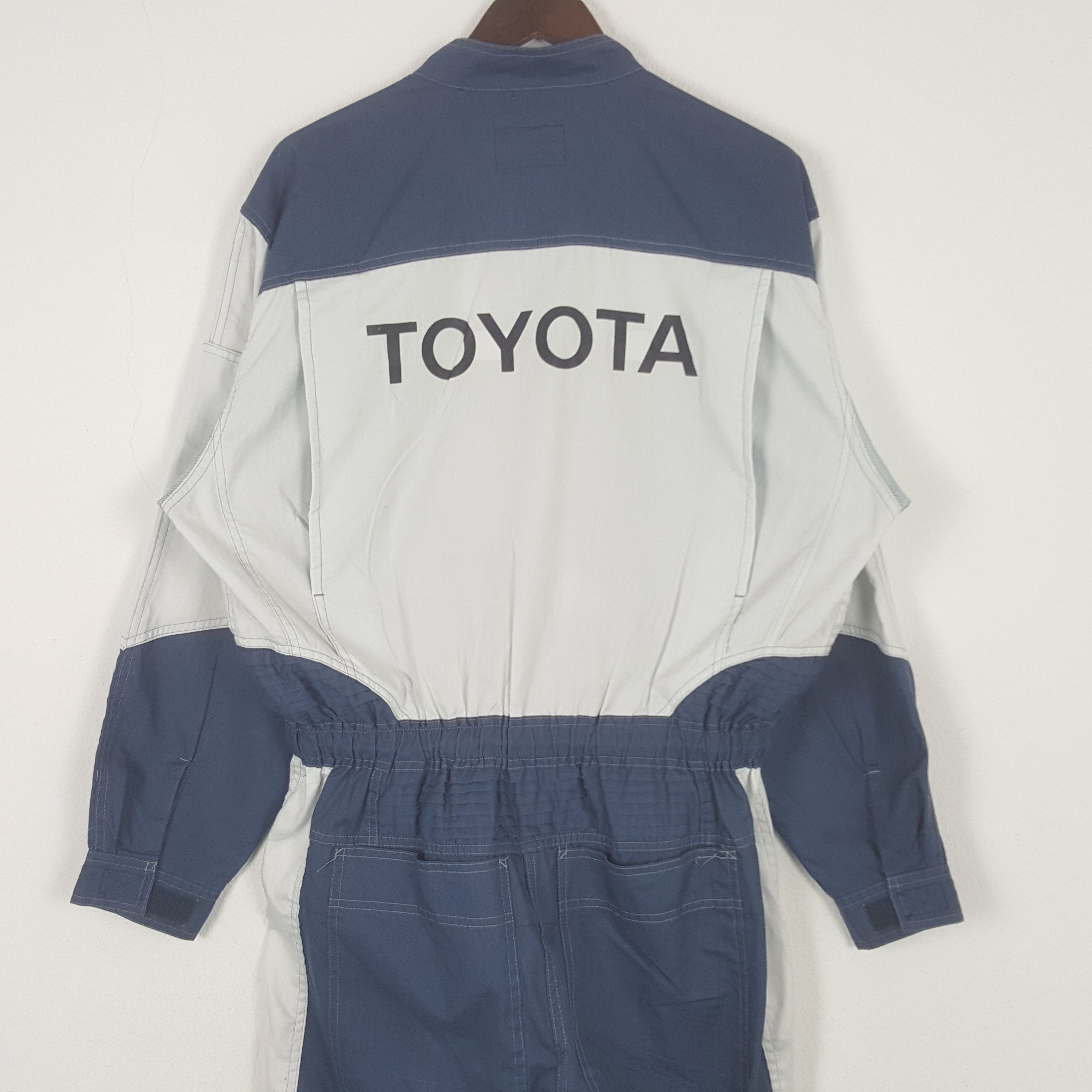 Sports Specialties Vintage Toyota Tecno Racing Coverall Jumpsuit Jacket Size US L / EU 52-54 / 3 - 2 Thumbnail