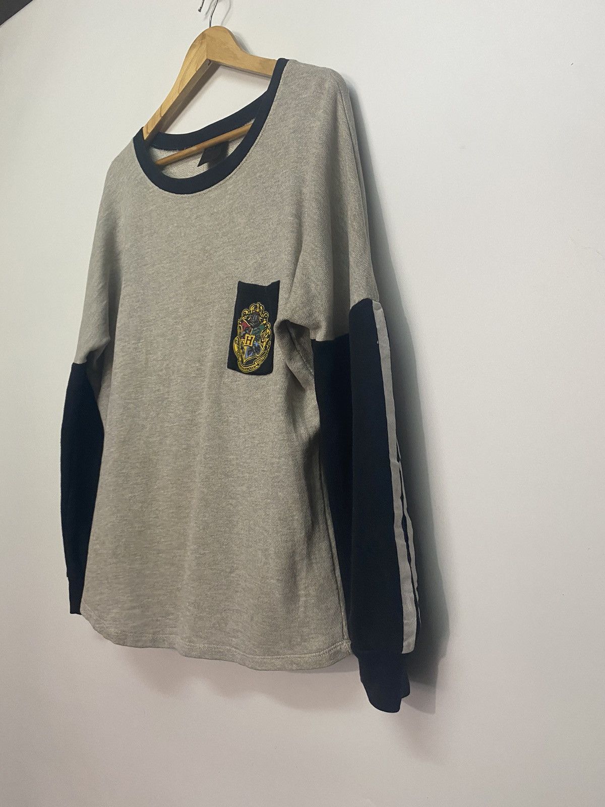 Vintage HOGWARTS School Witchcraft HARRY POTTER Pullover Sweatshirt Size US L / EU 52-54 / 3 - 4 Thumbnail