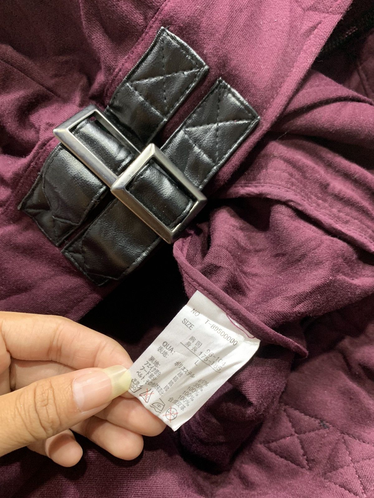 Hysteric Glamour Japanese Completed Design Bondage Punk Biker Jacket Size US L / EU 52-54 / 3 - 4 Thumbnail
