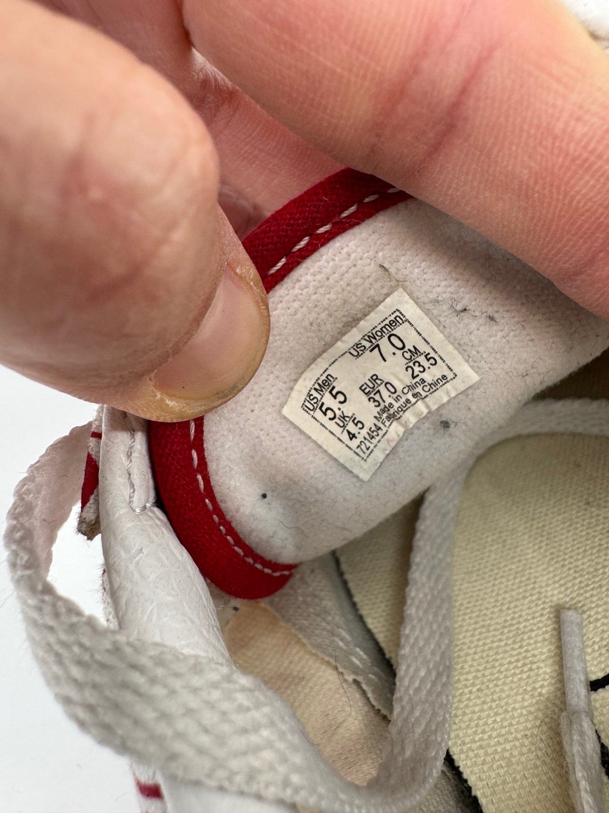 Vans VANS Custom YEAR OF THE TIGER Sneakers White/Red Old Skool Size US 7 / IT 37 - 3 Thumbnail