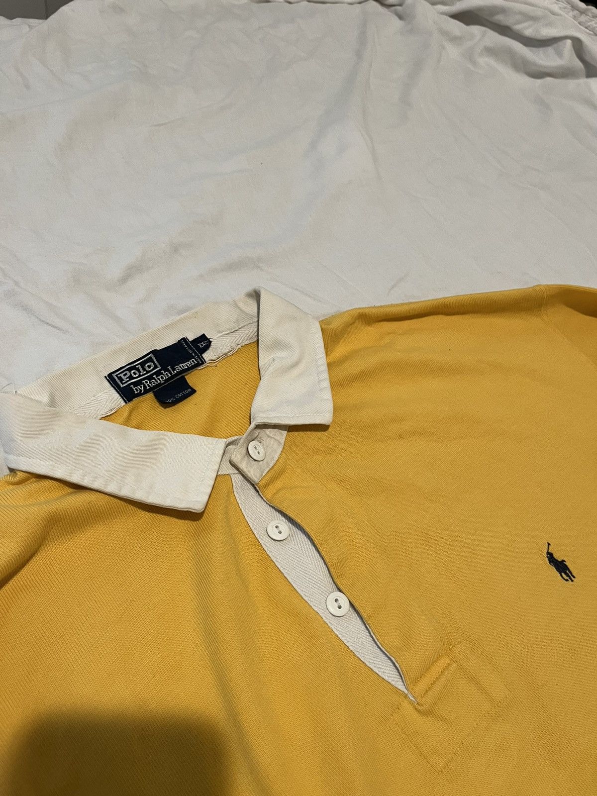 Polo Ralph Lauren Vintage 90s Polo Ralph Lauren Yellow Long Sleeve XXL Shirt Size US XXL / EU 58 / 5 - 4 Thumbnail