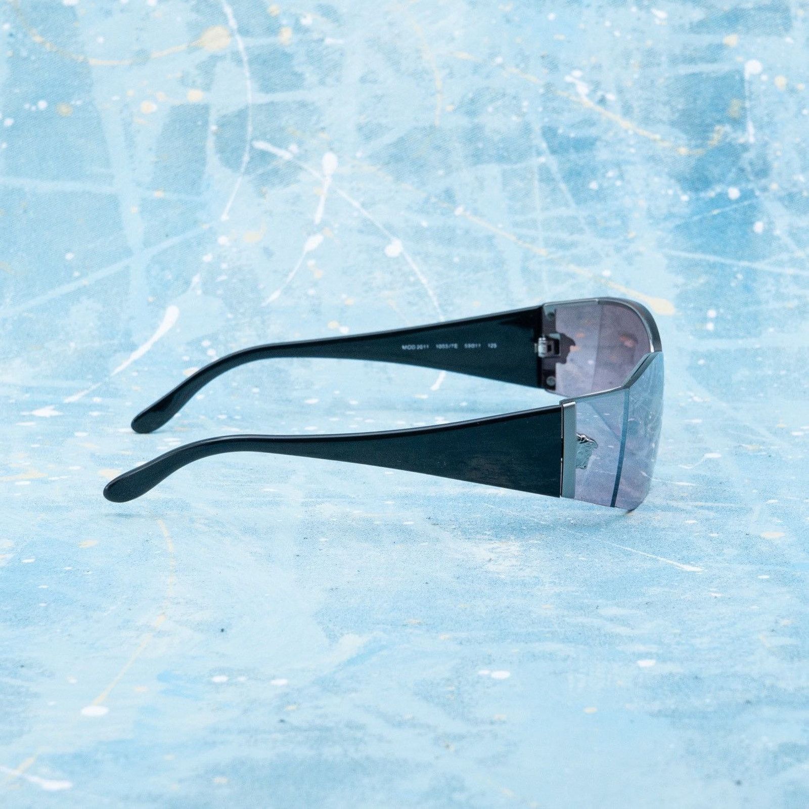 Versace Iconic versace medusa pink shield gradient sunglasses Size ONE SIZE - 3 Thumbnail