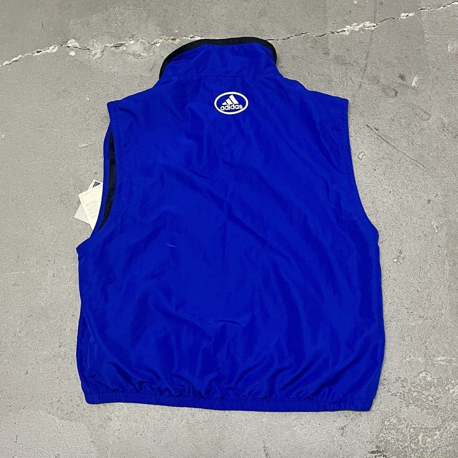 Adidas WMNS Vintage 2000’s Adidas Running Vest Y2K 3M Blue BNWT Lrg Size L / US 10 / IT 46 - 11 Thumbnail