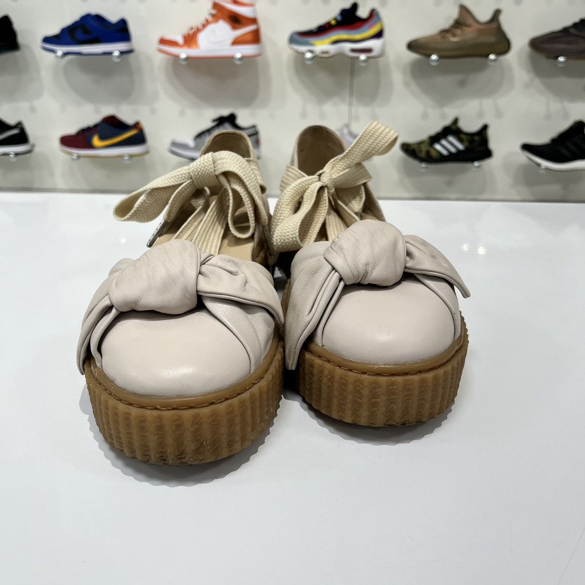 Fenty Puma Bow Creeper Sandal Rihanna Fenty Pink Tint (W) Size US 10 / IT 40 - 9 Thumbnail