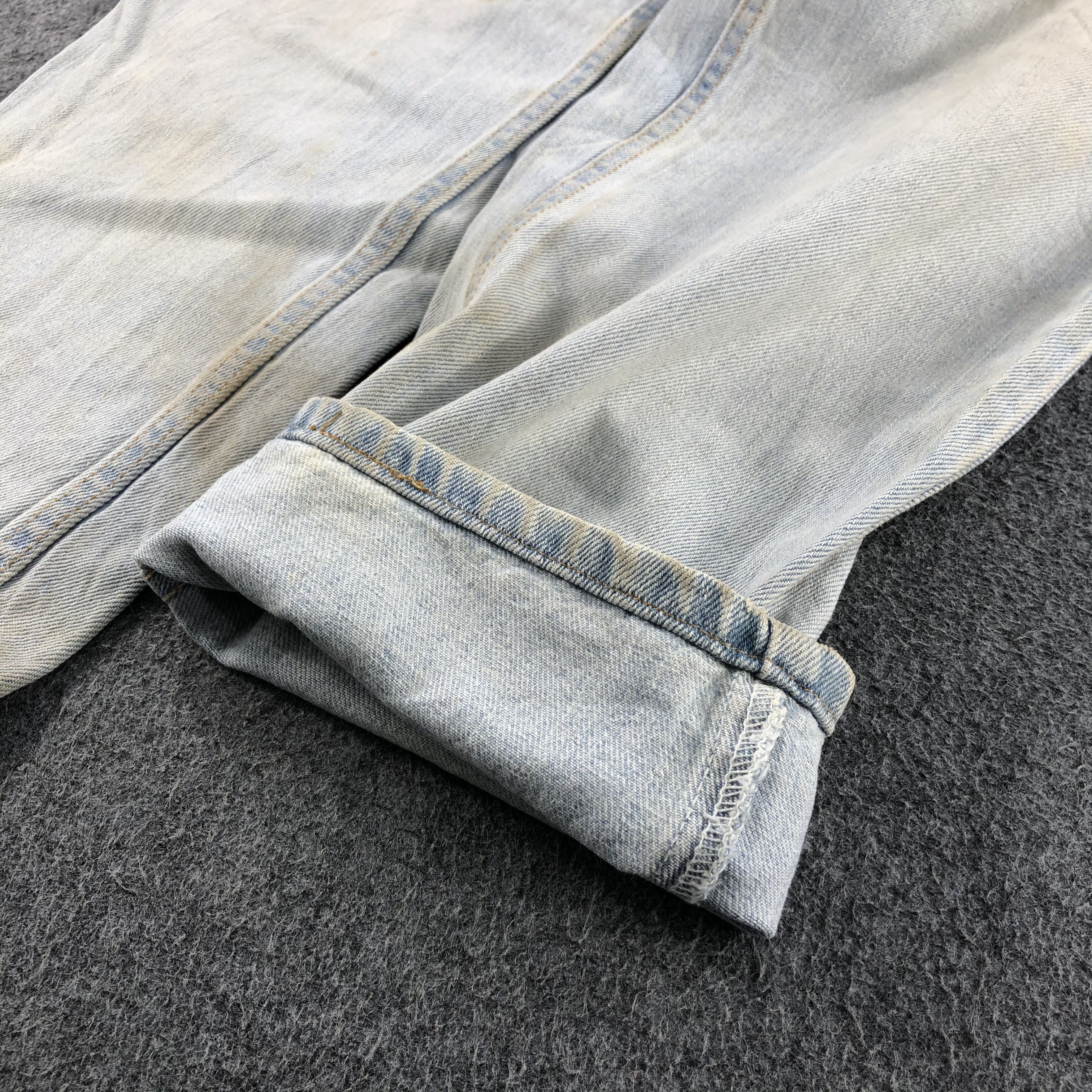 Levi's Vintage 90s Light Wash Levis 550 Jeans-J1241 Size US 32 / EU 48 - 7 Thumbnail