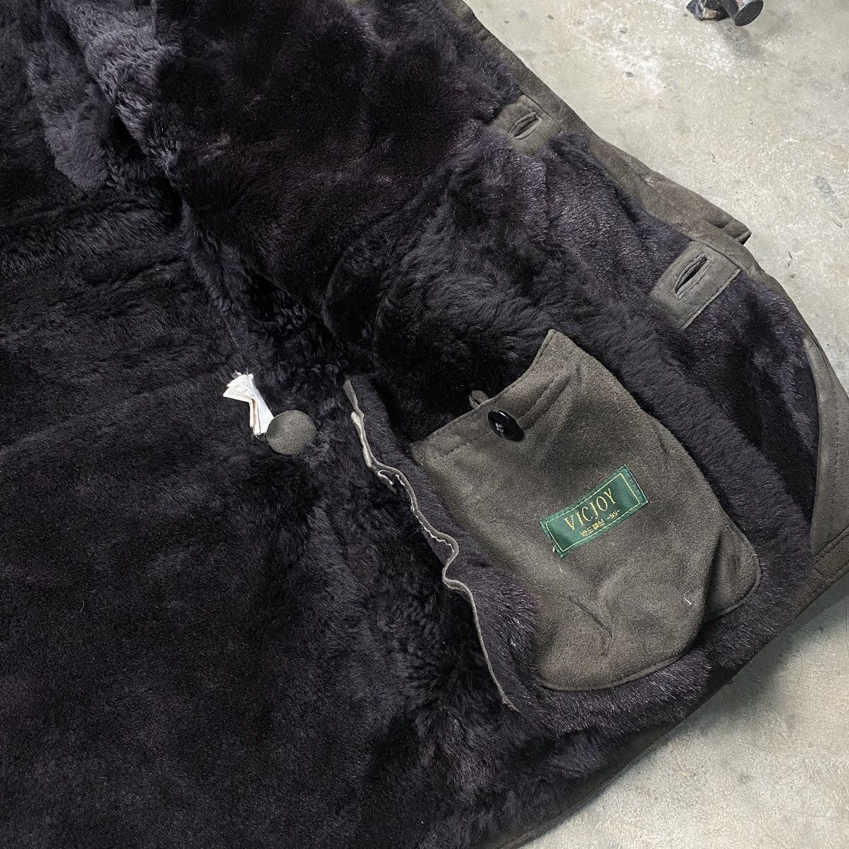 If Six Was Nine 90s Vicjoy Japan Sunfaded Double Breasted Coat Jacket Size US L / EU 52-54 / 3 - 7 Thumbnail