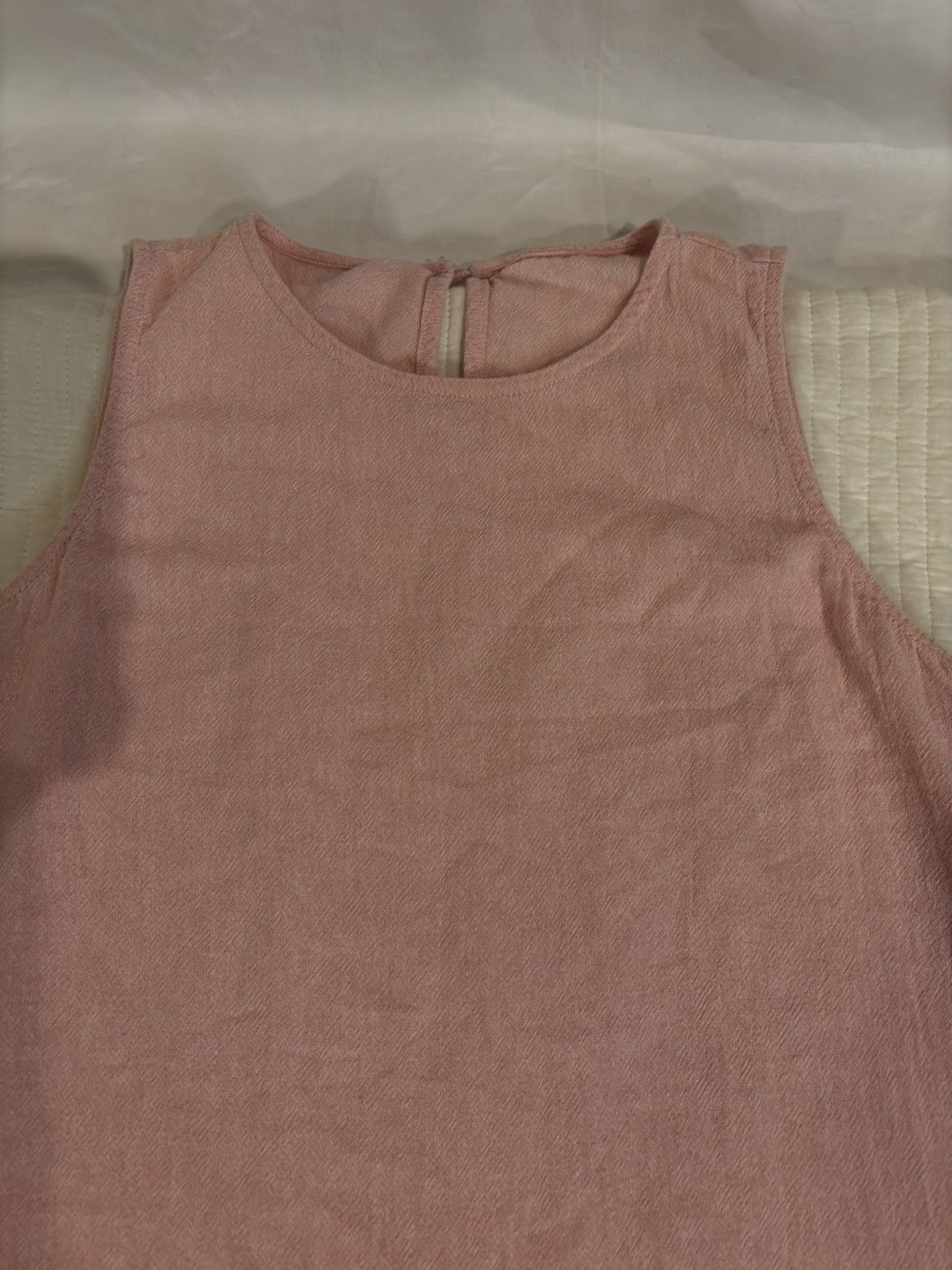 Other Pink sleeveless ruffle hem Dress.wd955 Size XS / US 0-2 / IT 36-38 - 2 Thumbnail