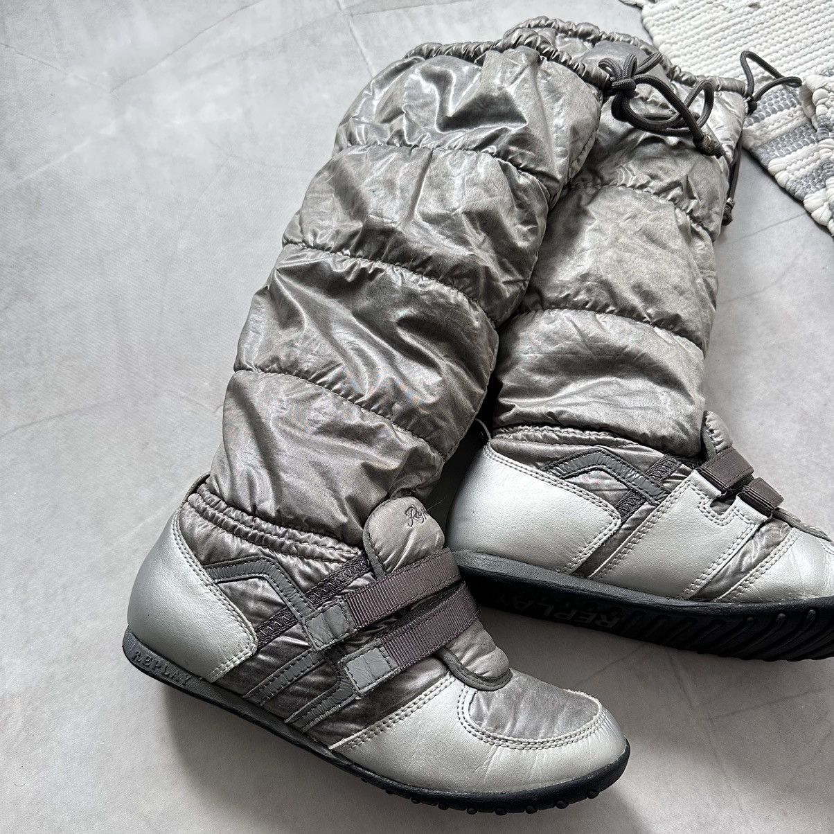 00s Replay Puffer Boots Shoes Margiela Bikkembergs Vibe