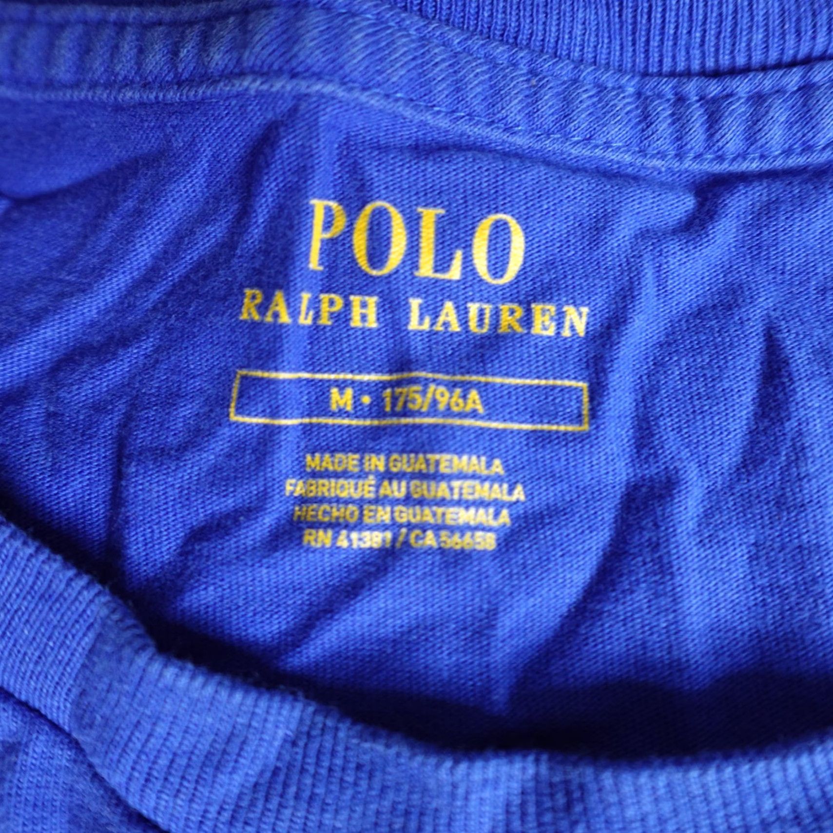 Polo Ralph Lauren Polo Ralph Lauren Shirt Medium Blue Polo Bear Rugby Shirt Size US M / EU 48-50 / 2 - 6 Thumbnail