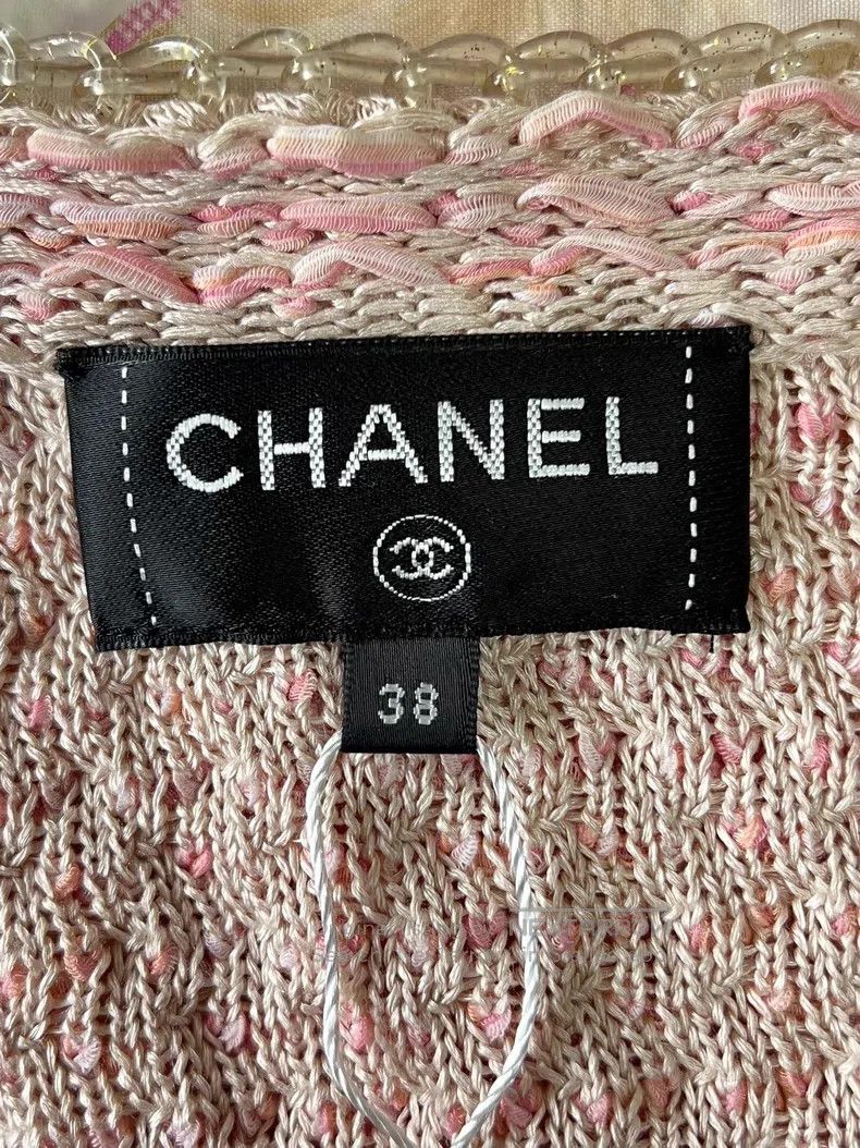 Chanel Chanel Pink tweed coat Size XS / US 0-2 / IT 36-38 - 7 Thumbnail